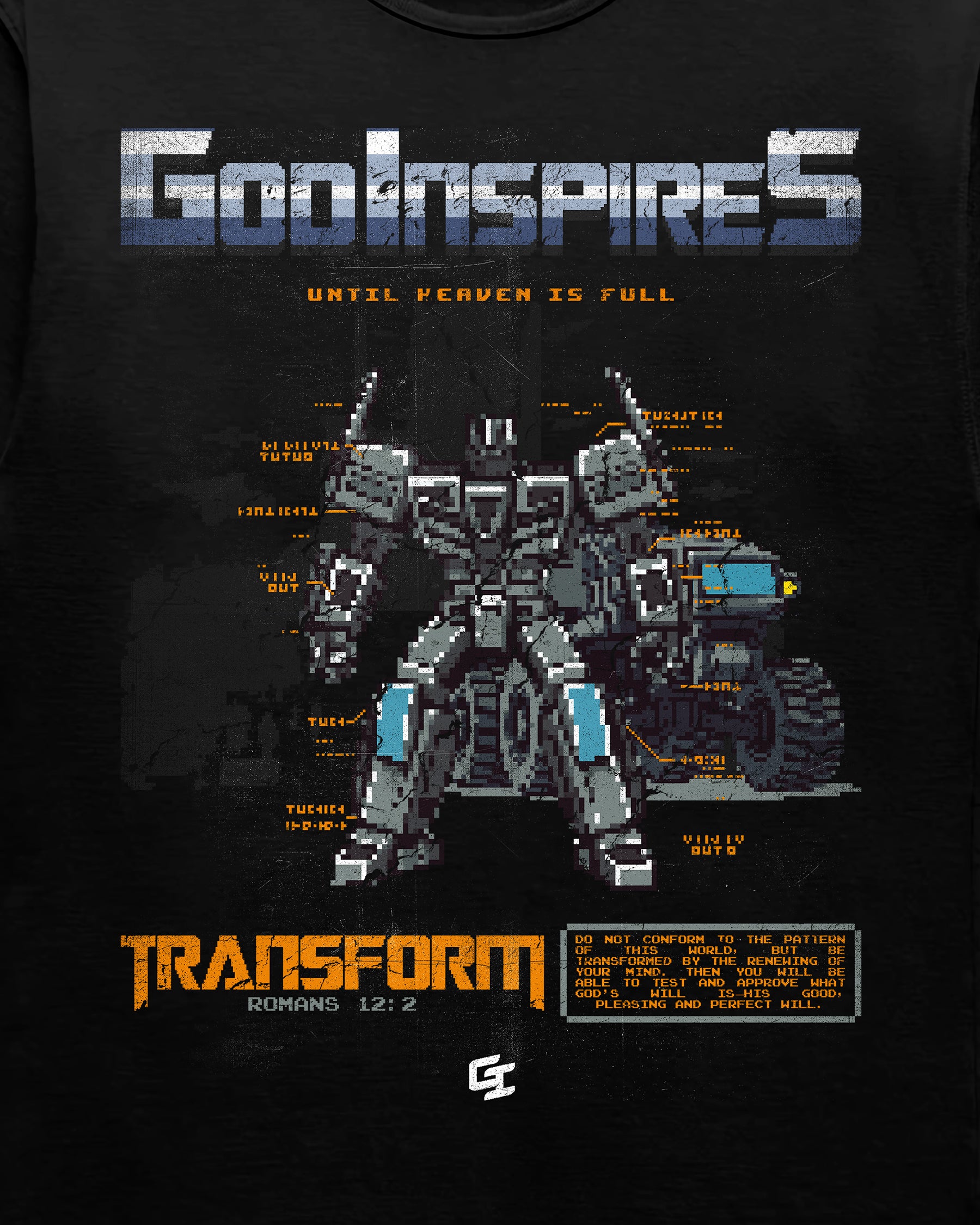 'Transformed' Heavyweight T-Shirt