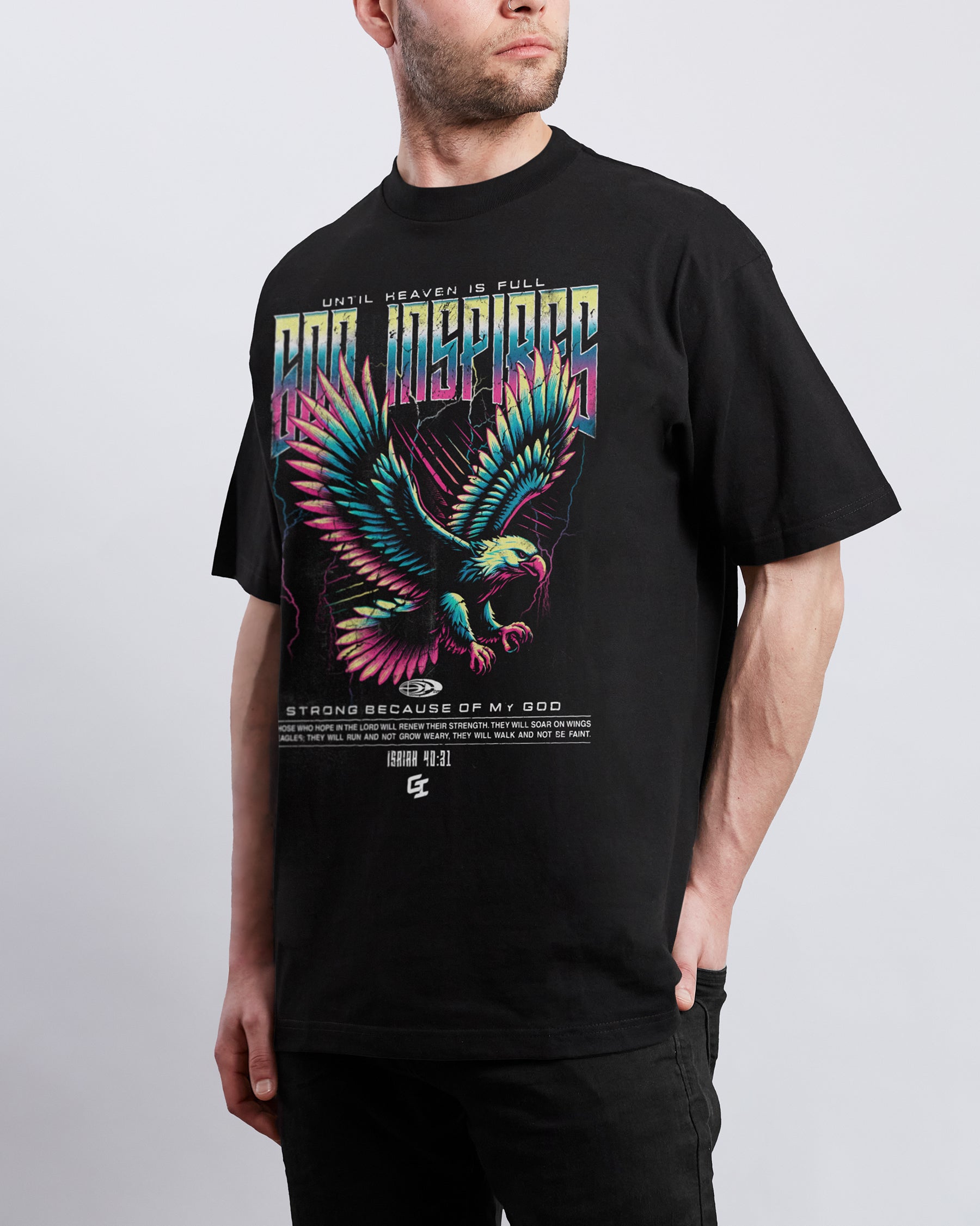 'Unshaken Eagle' Staple T-Shirt