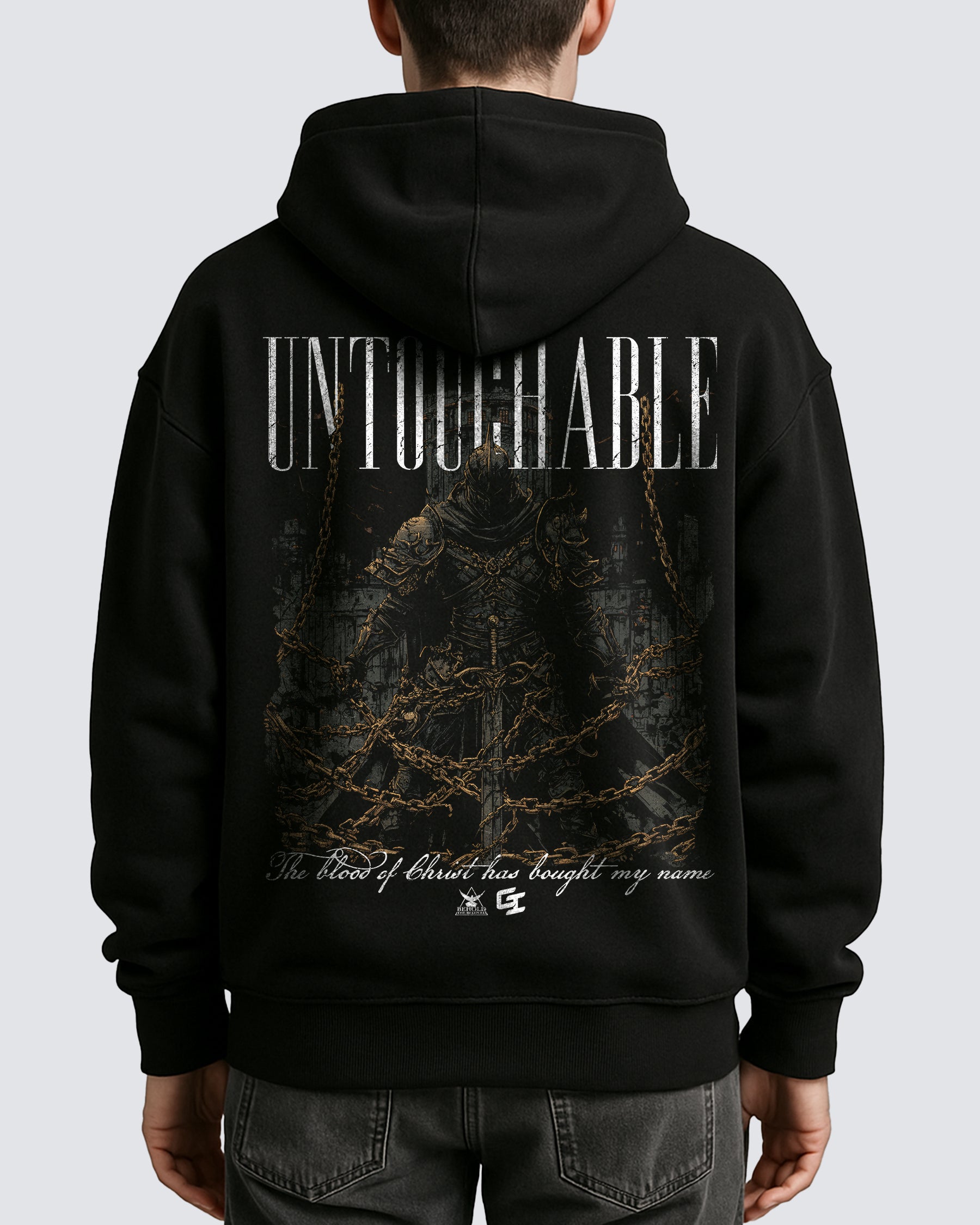 [BTB Collab] 'Untouchable' Oversized Hoodie