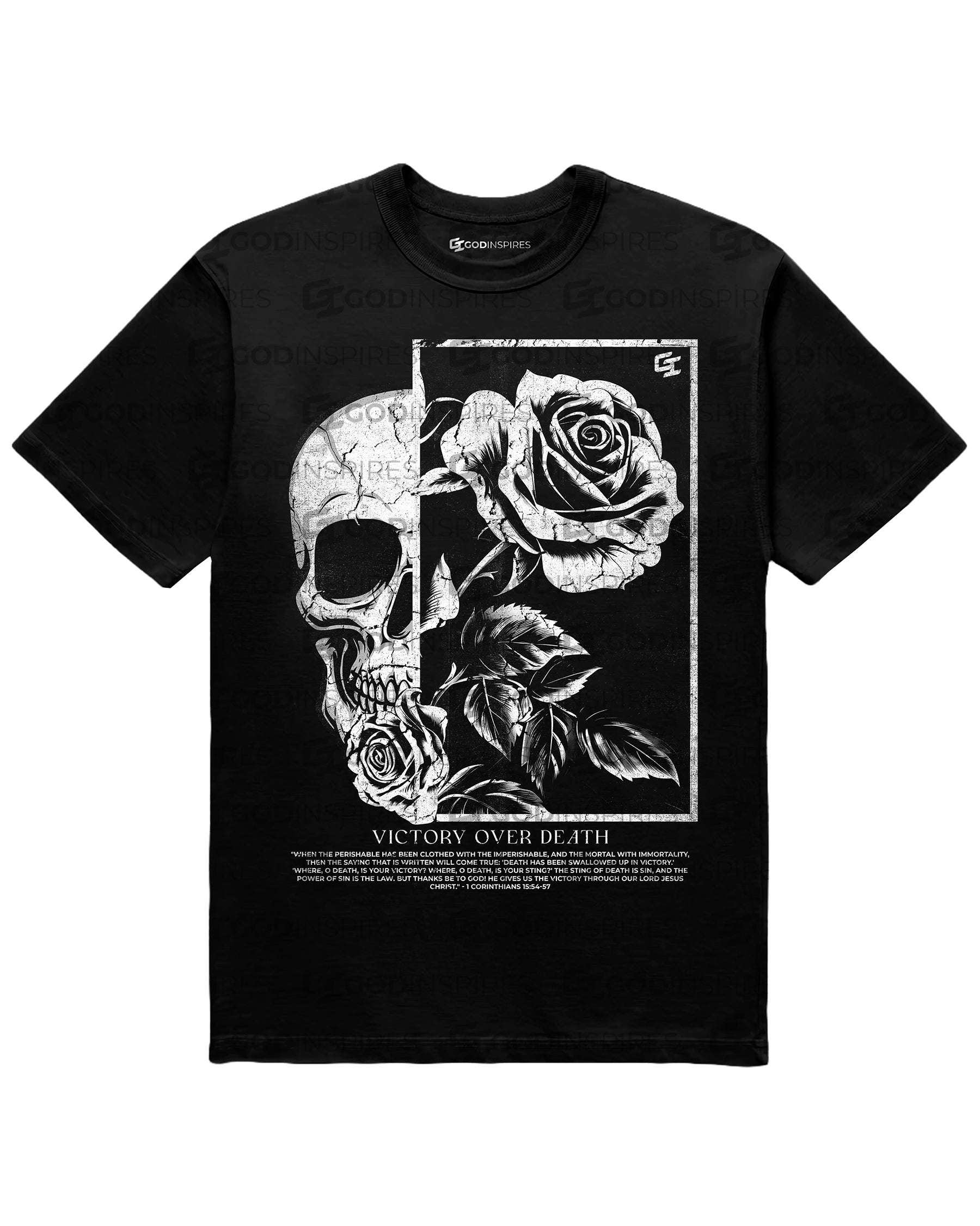 'Victory Over Death' Heavyweight T-Shirt