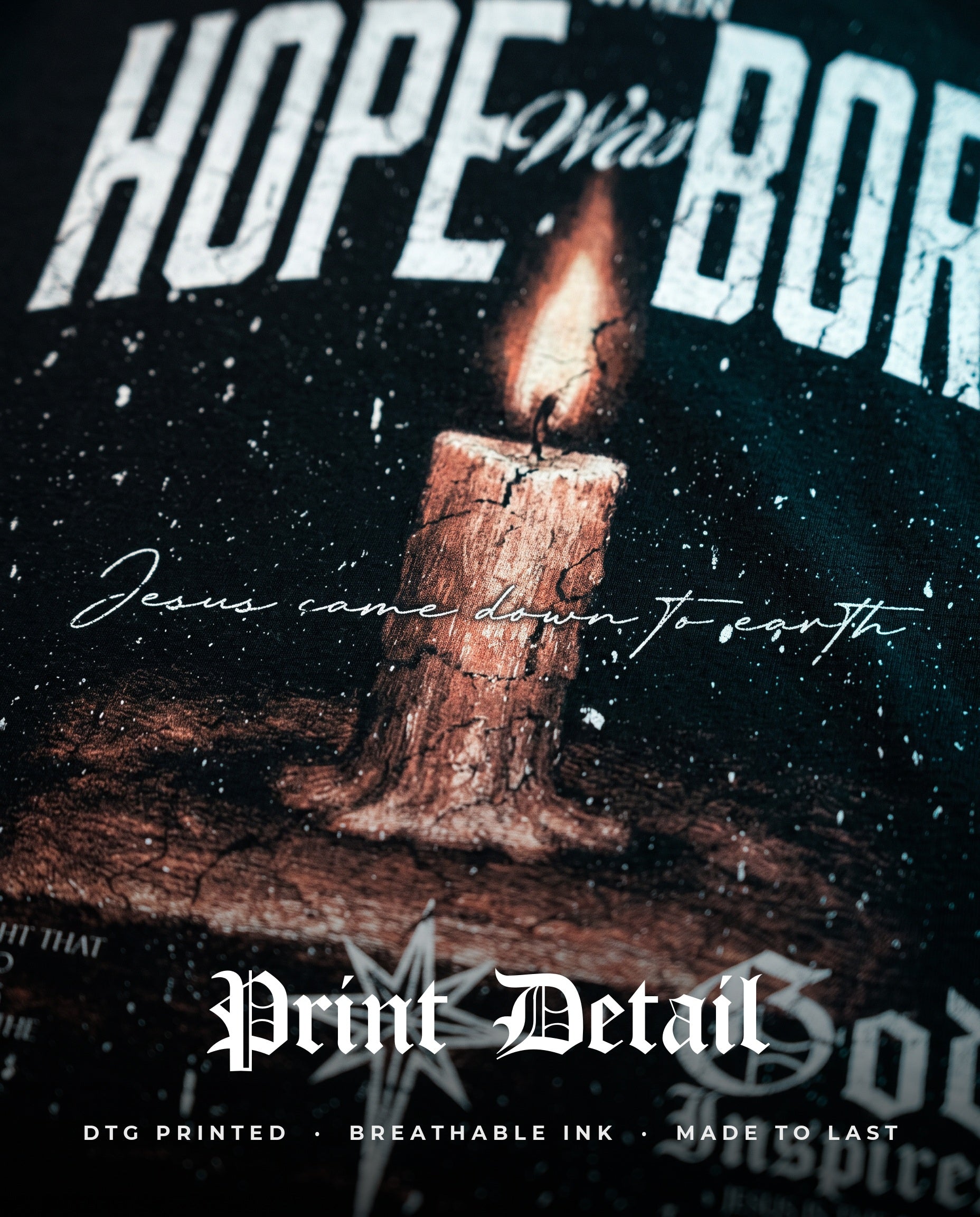 [Christmas Edition] 'Hope Was Born' T-Shirt - God Inspires