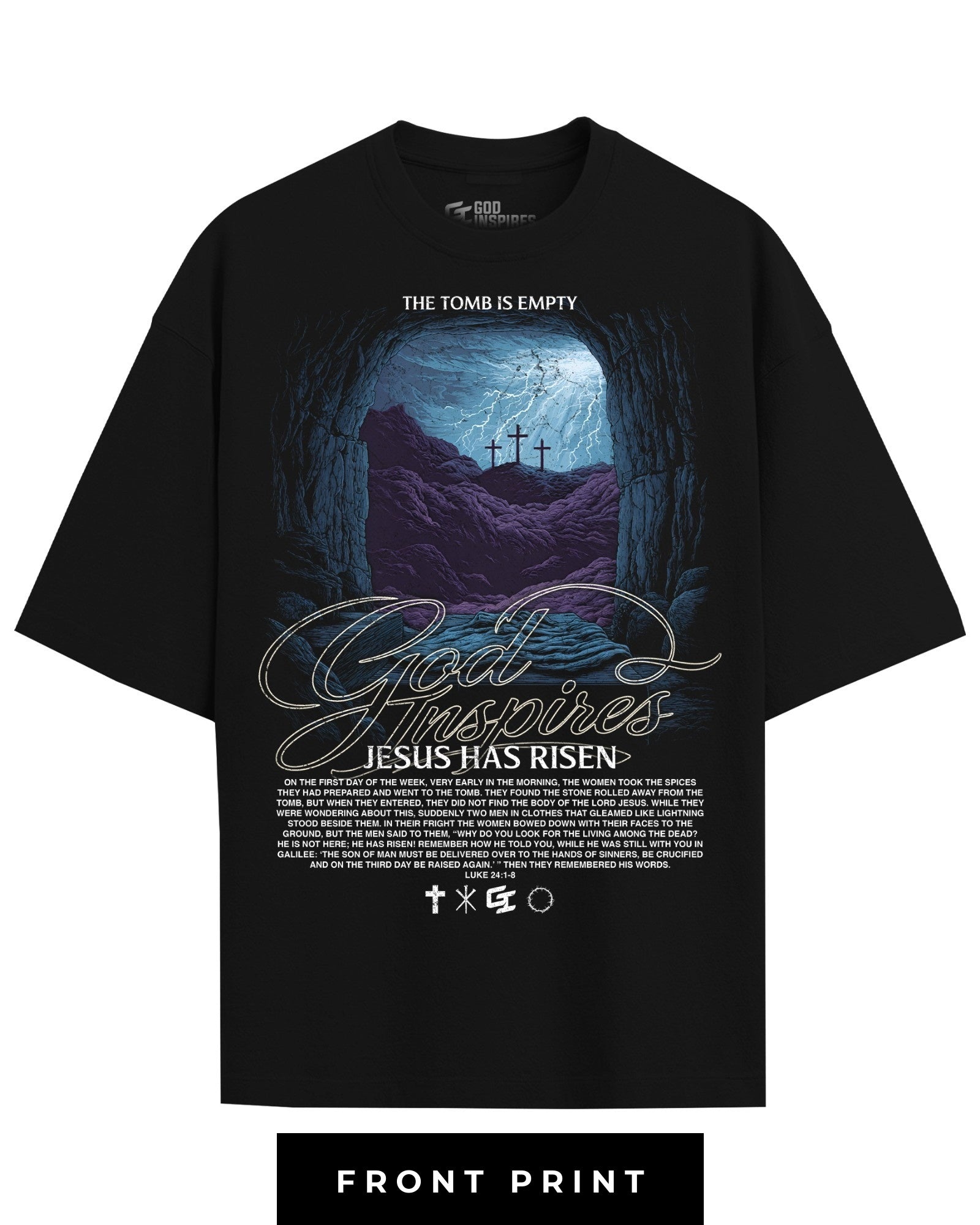 'The Empty Tomb' T-Shirt - God Inspires