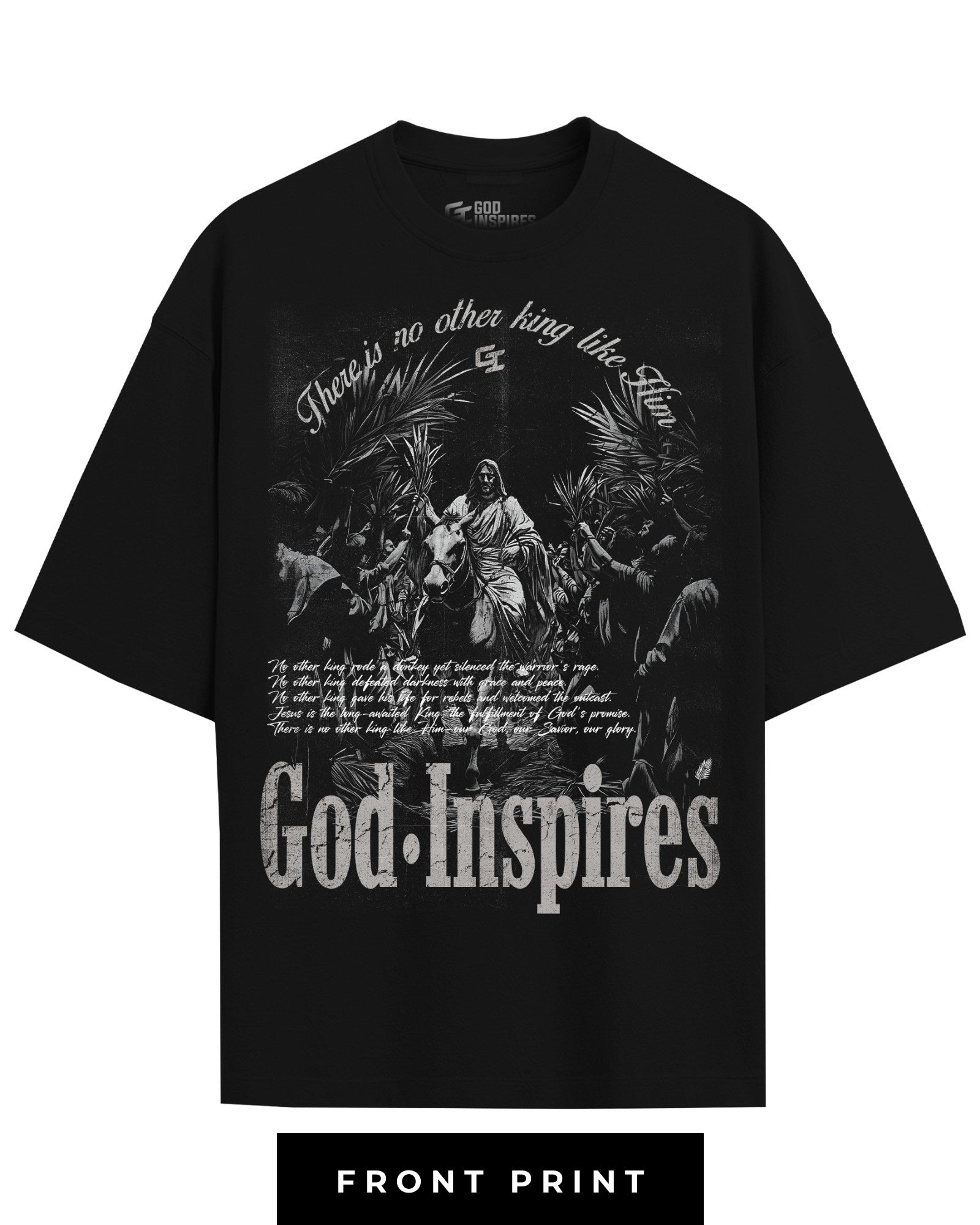 'No Other King' T-Shirt - God Inspires