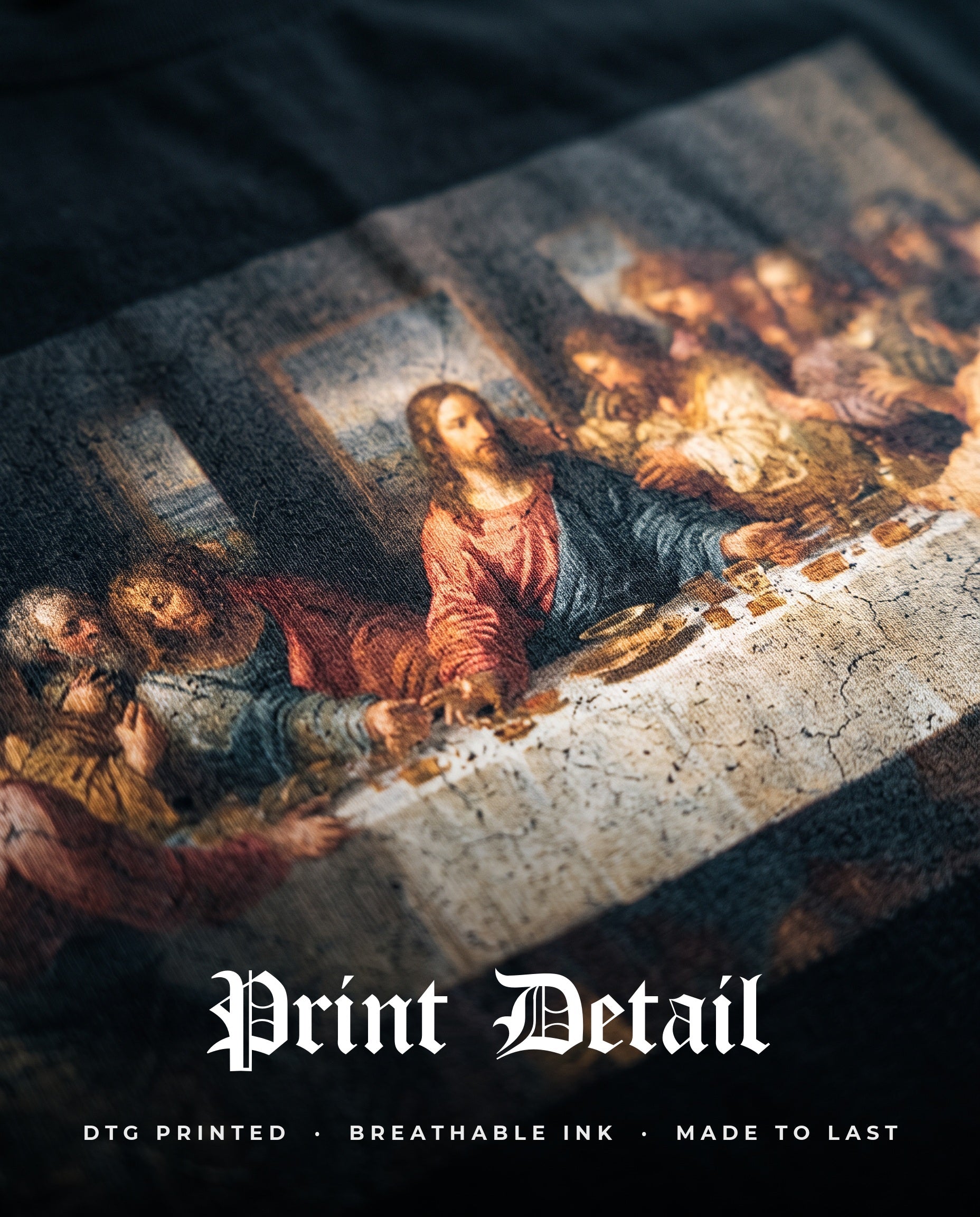 'The Last Supper' Oversized Hoodie