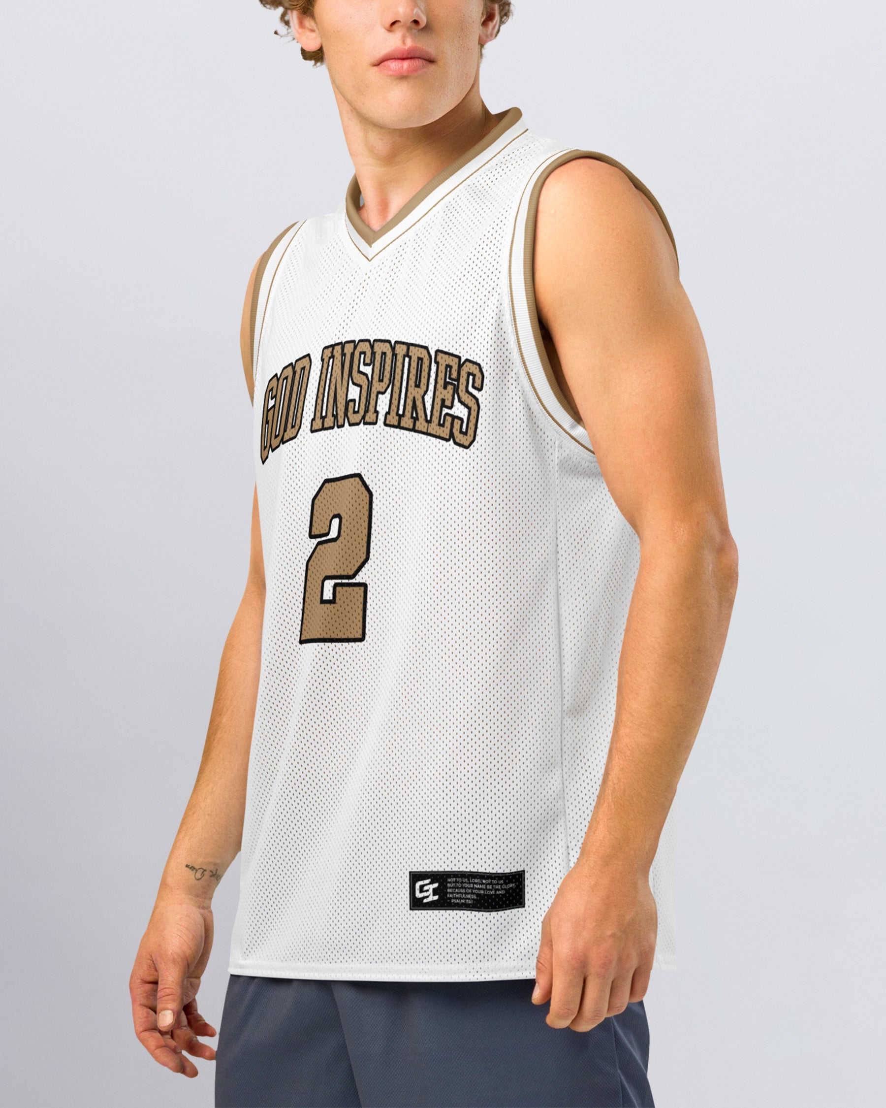 'Glory 2 The King' W/G Basketball Jersey