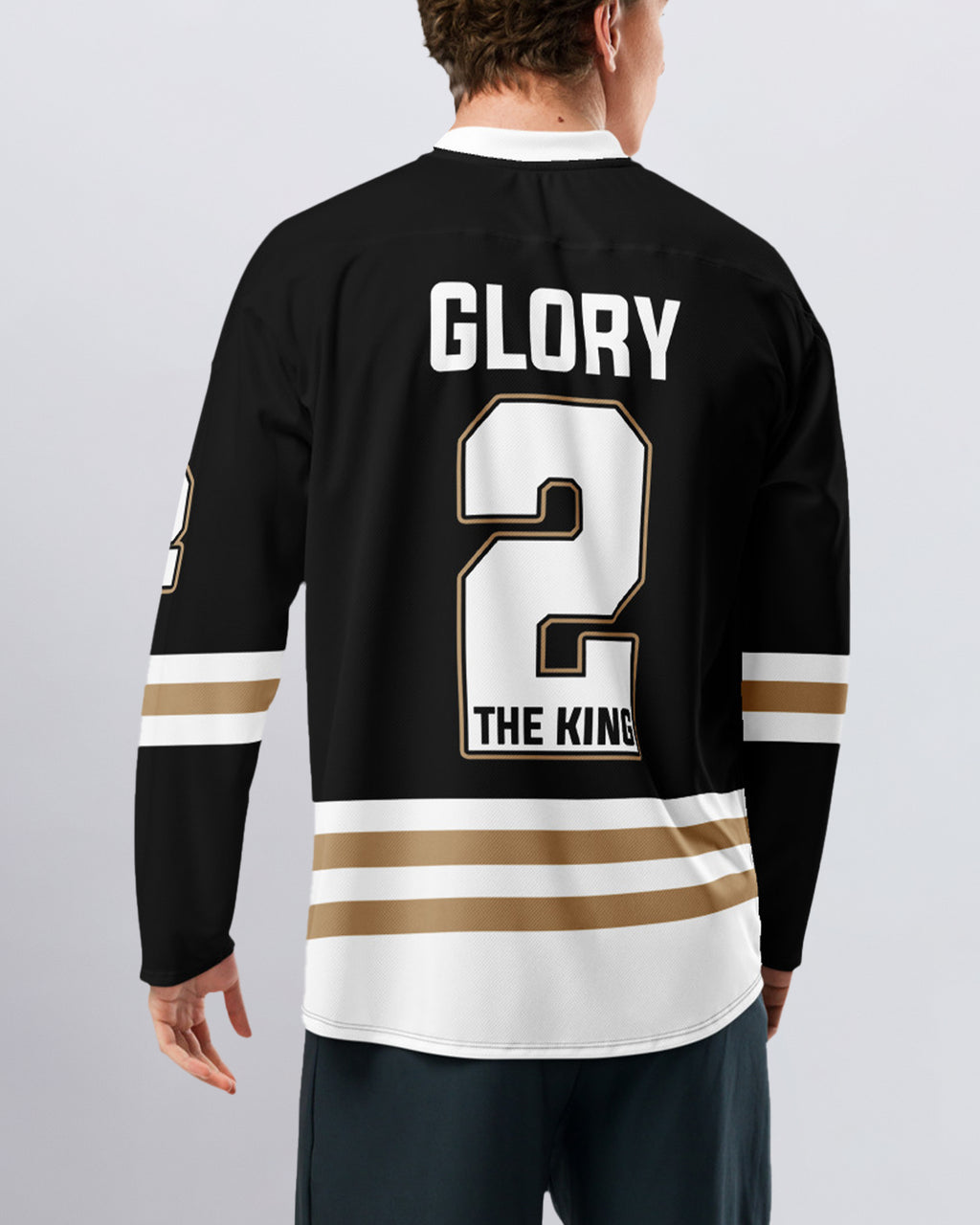 'Glory 2 The King' Hockey Jersey