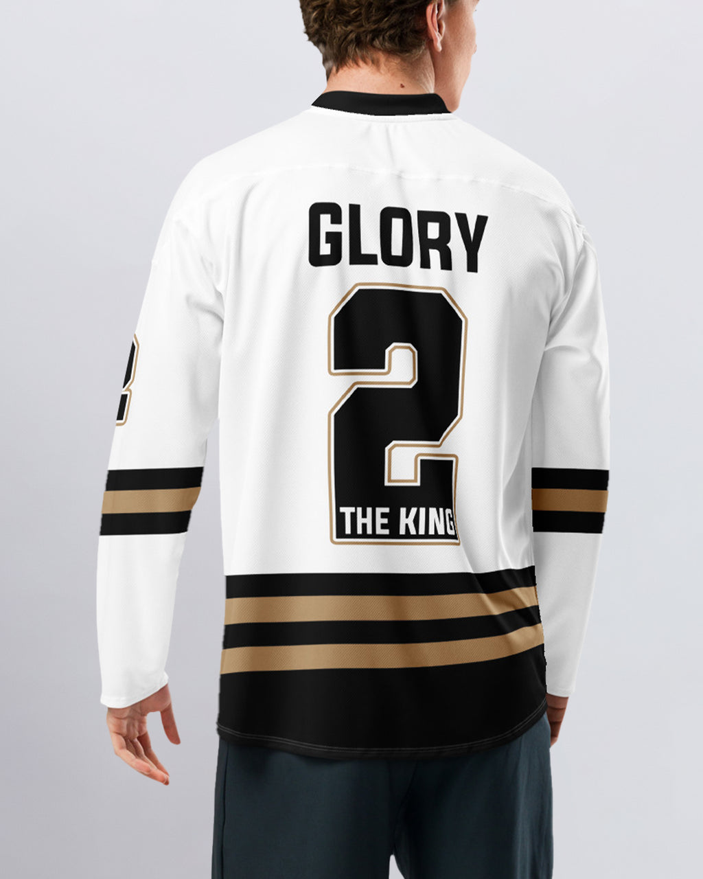 'Glory 2 The King' Hockey Jersey