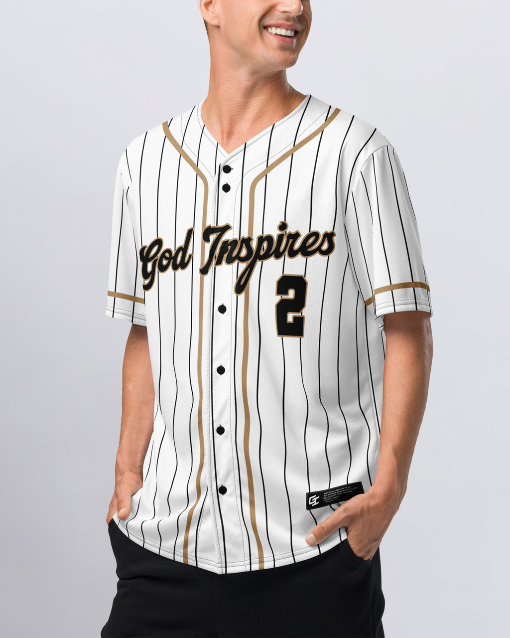 'Glory 2 The King' W/G Baseball Jersey