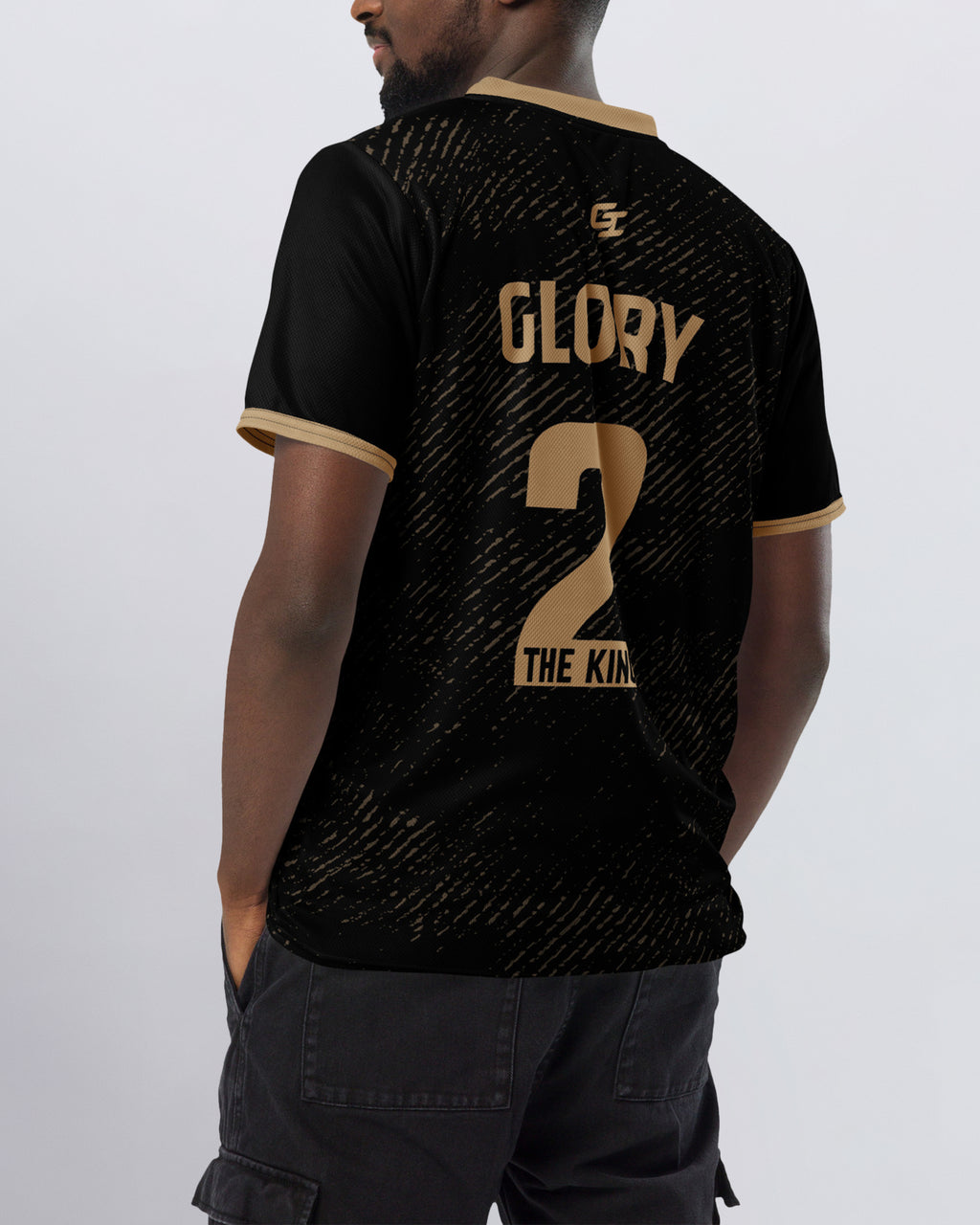 'Glory 2 The King' B/G Soccer Jersey