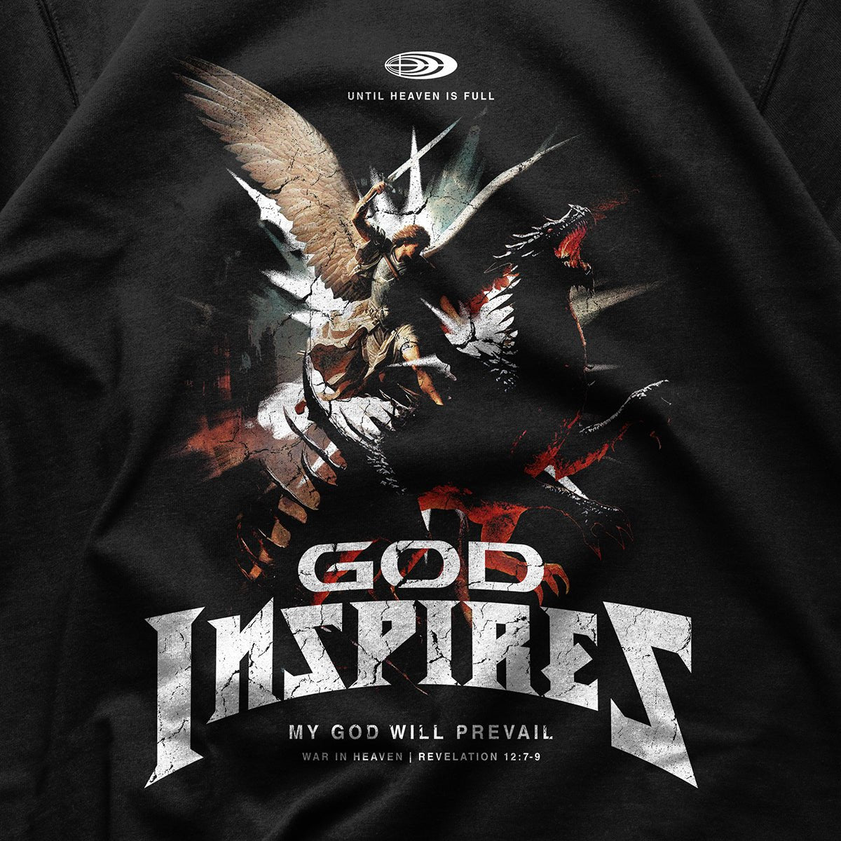 Ascension 'War in Heaven' Staple T - Shirt - God Inspires