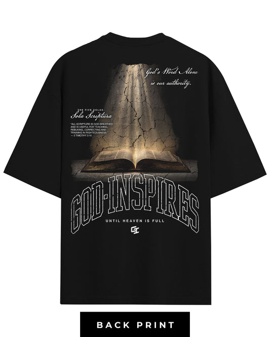 'The Five Solas: Sola Scriptura' T-Shirt - God Inspires