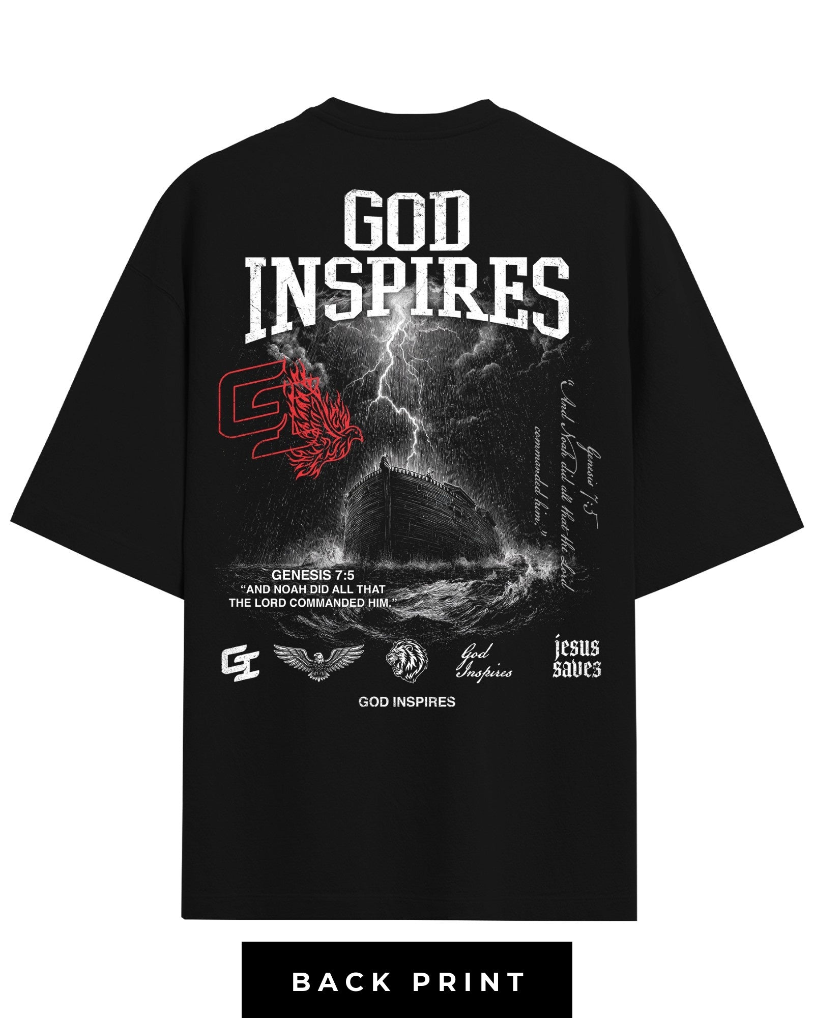 'Noah's Ark' T-Shirt - God Inspires