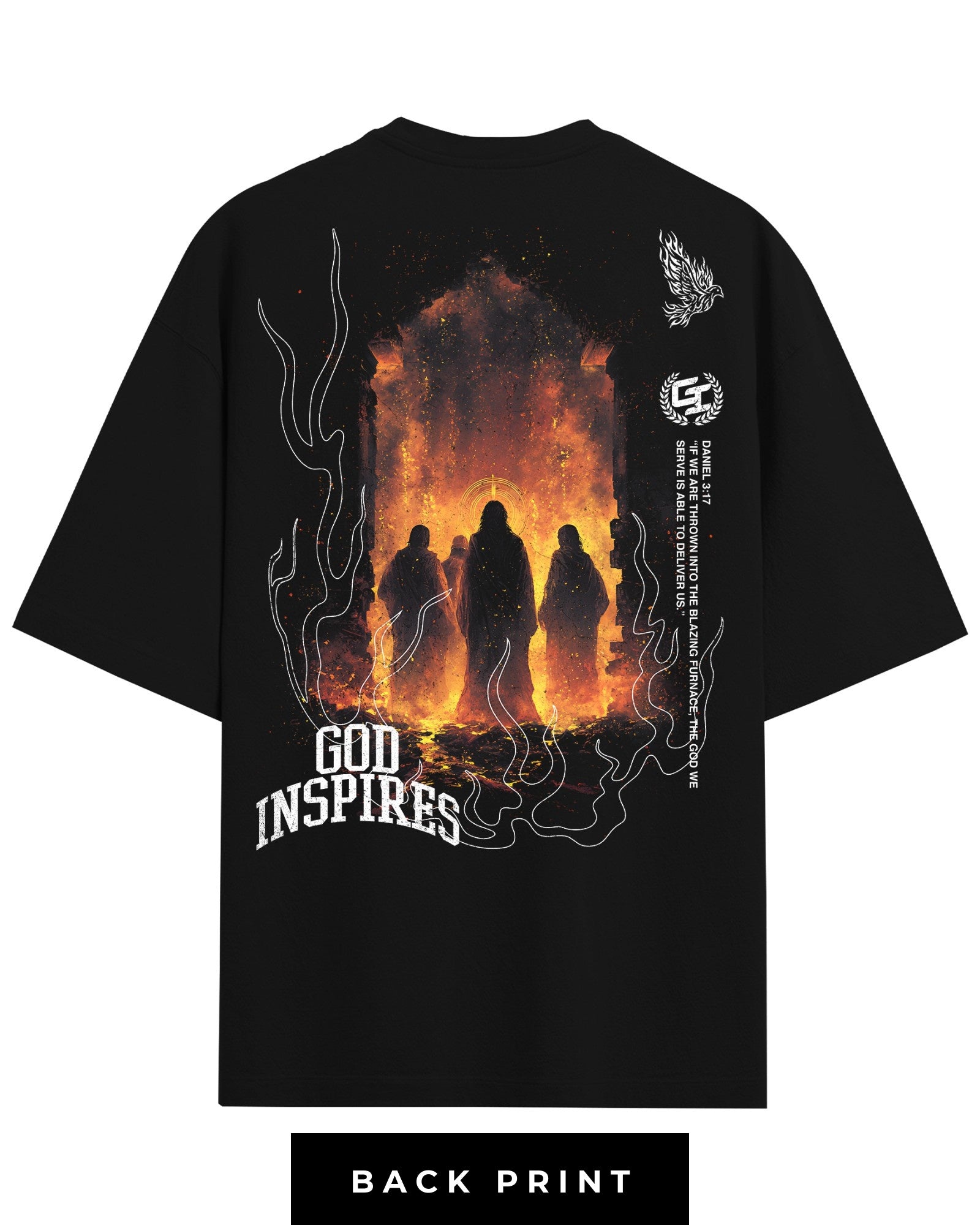 'The Fiery Furnace' T-Shirt - God Inspires