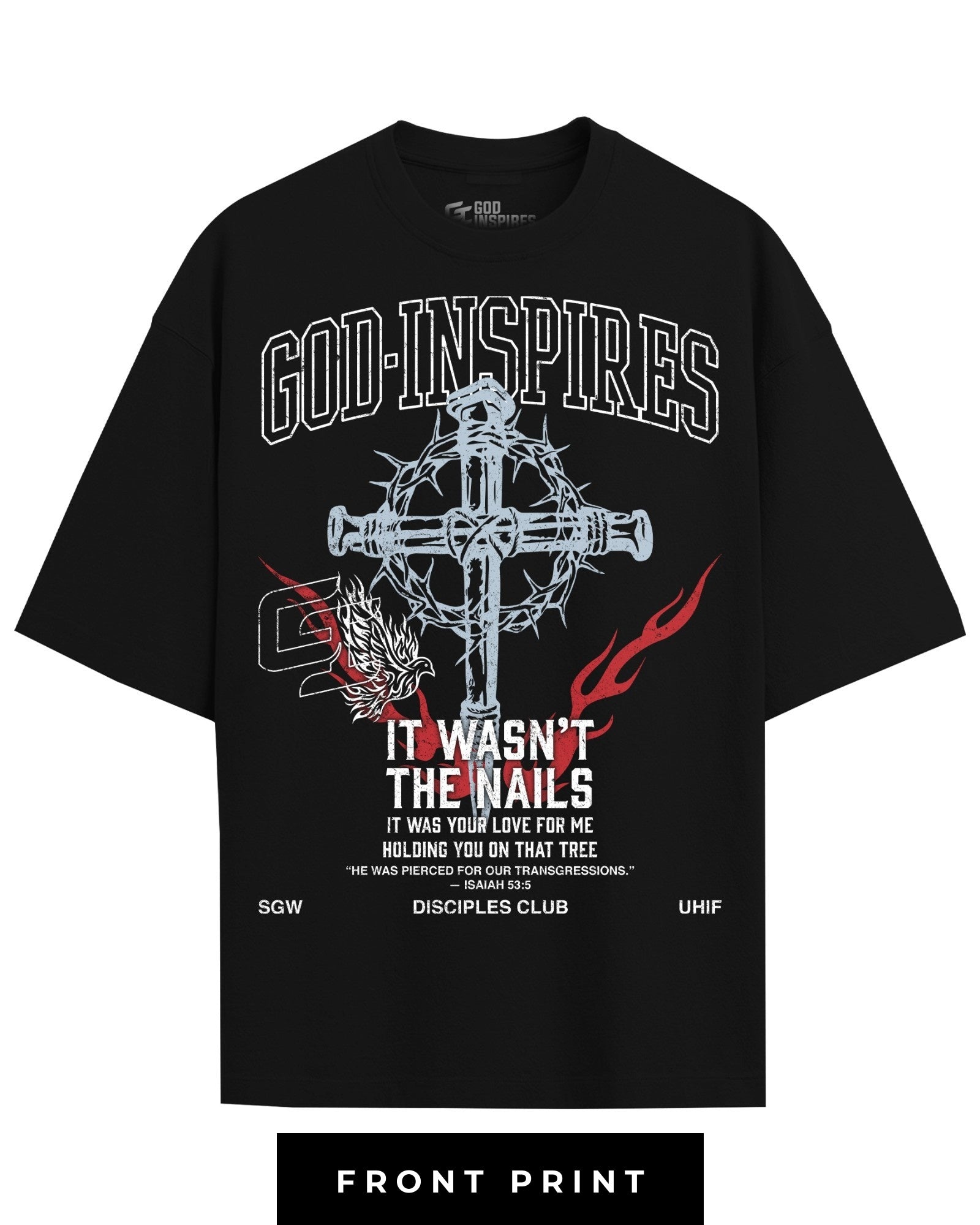 'Nails' T-Shirt - God Inspires