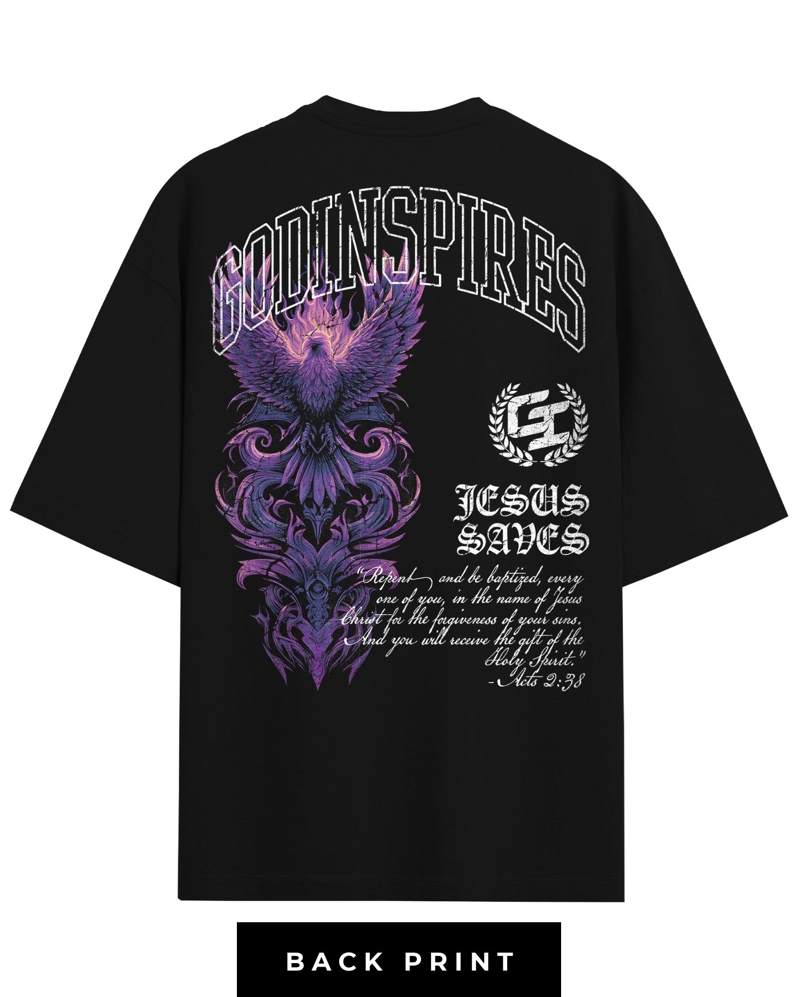 'Holy Ghost' T-Shirt - God Inspires