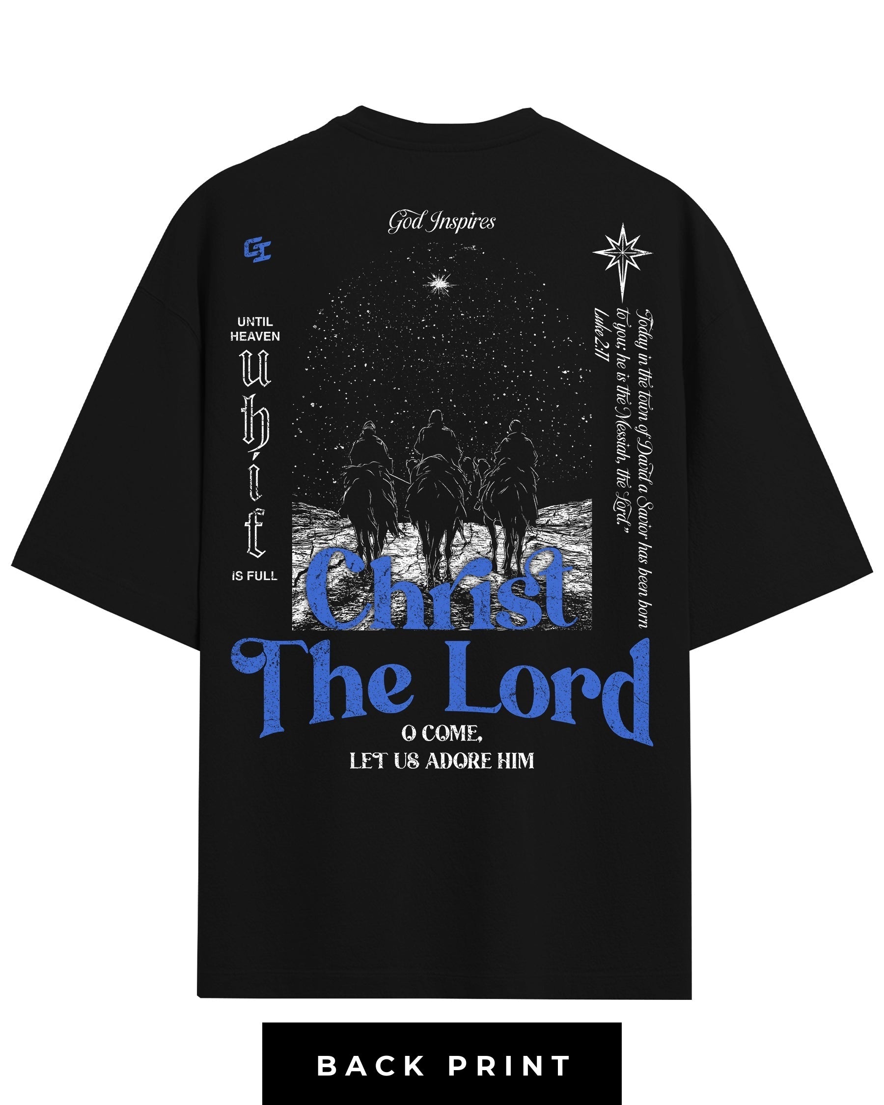 [Christmas Edition] 'O Come All Ye Faithful' T-Shirt - God Inspires