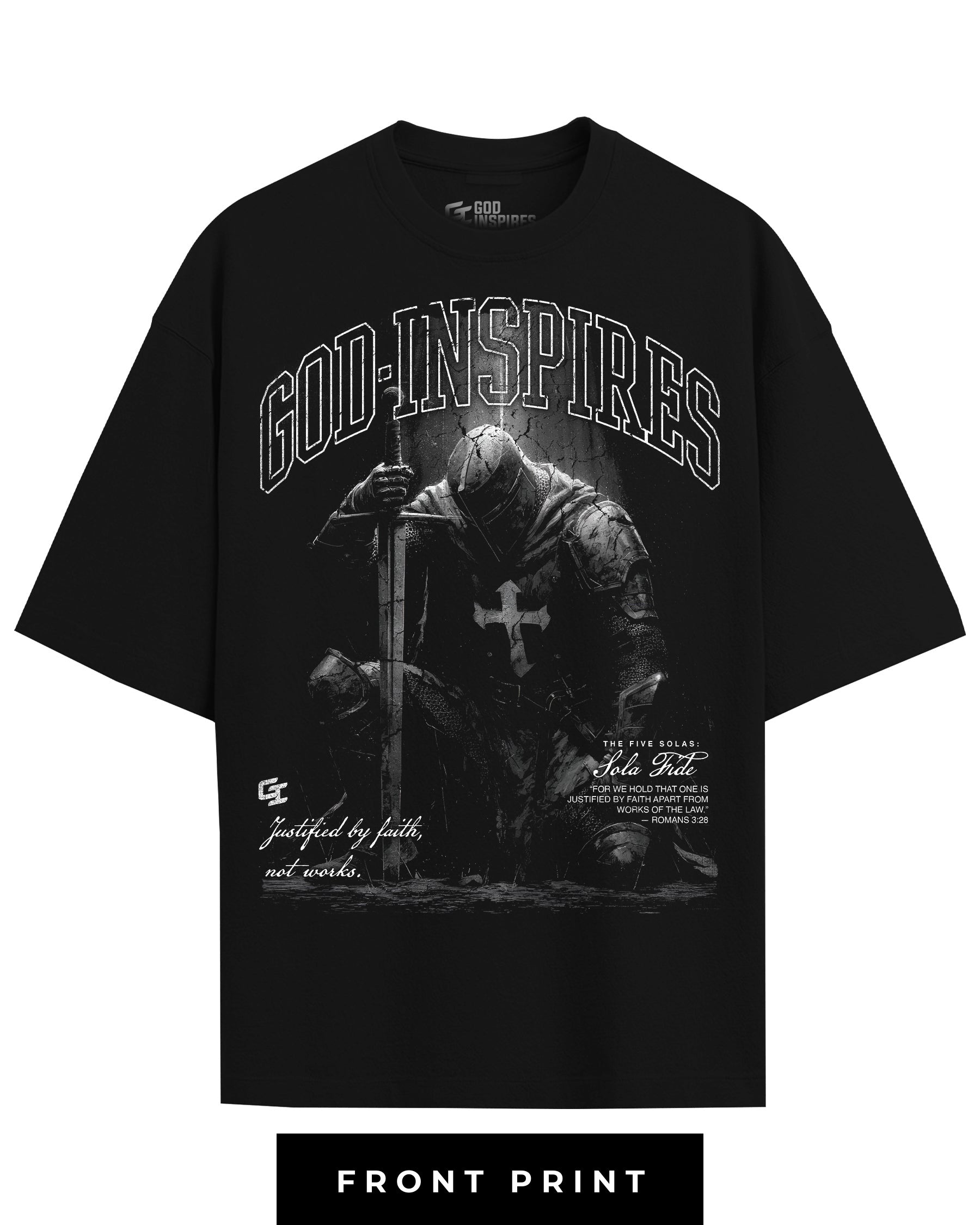 'The Five Solas: Sola Fide' T-Shirt - God Inspires