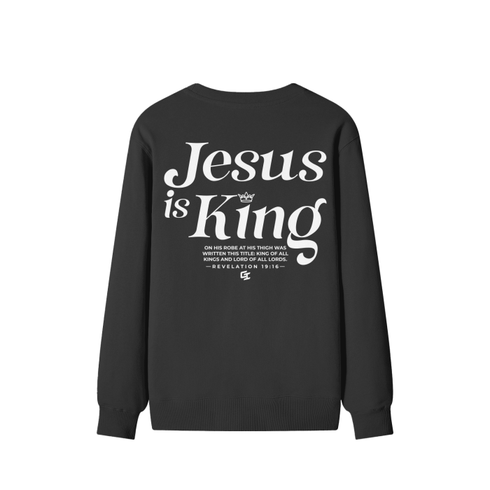 Epiphany 'Jesus is King' Relaxed Sweatshirt