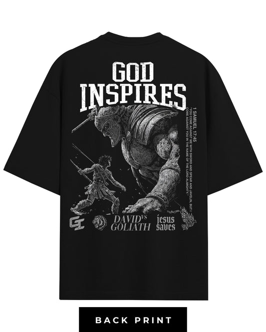 'David vs Goliath' T-Shirt - God Inspires