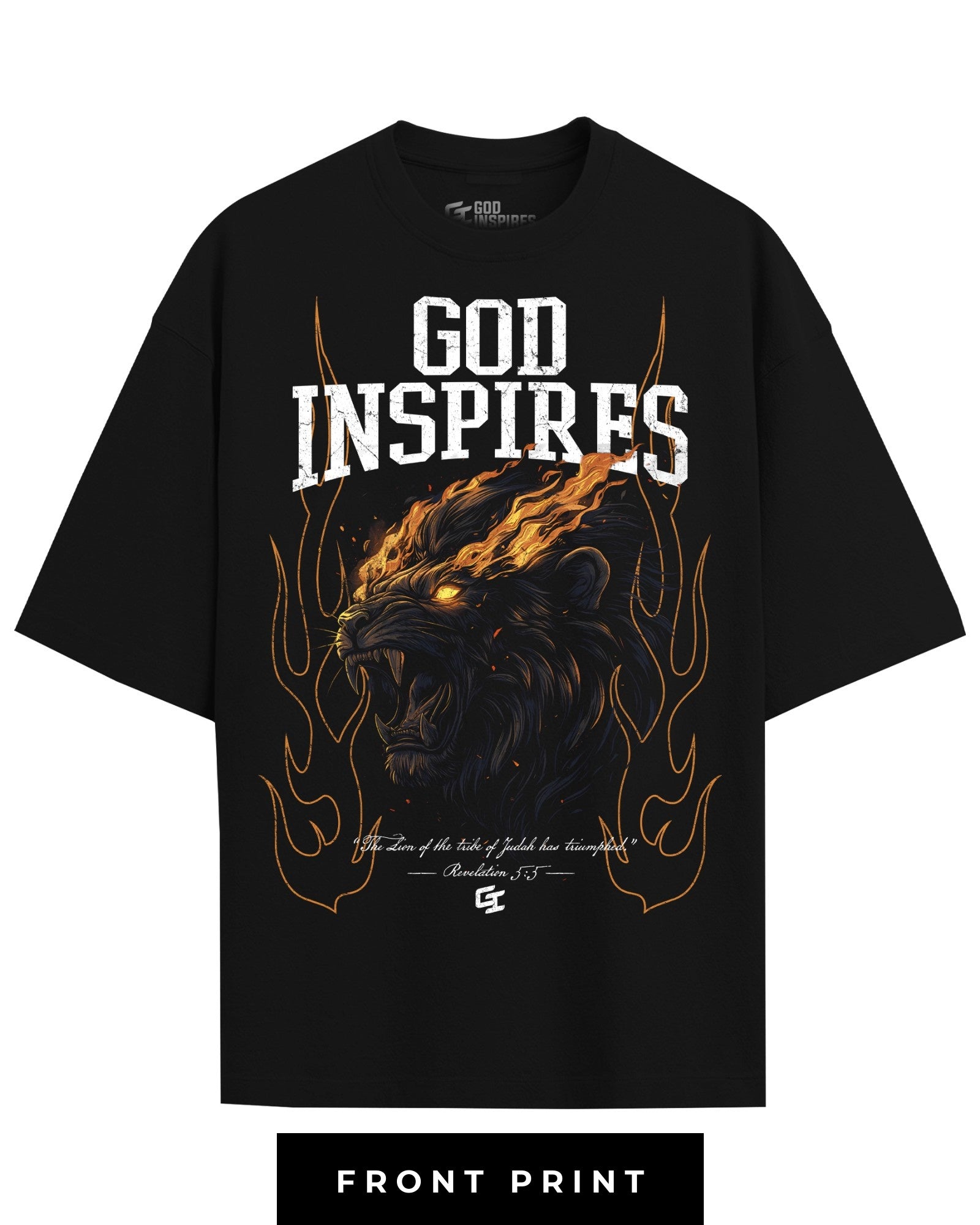 'Lion' T-Shirt - God Inspires