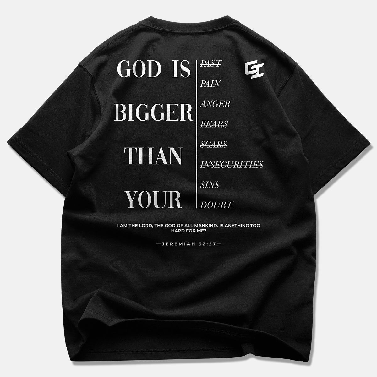 Epiphany 'God Is Bigger' Staple T - Shirt - God Inspires