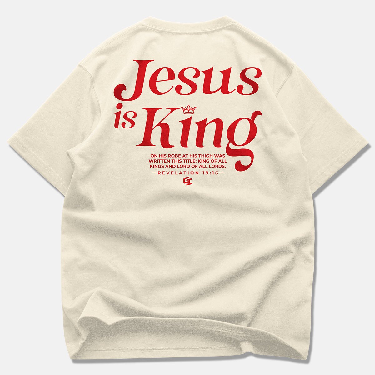 Epiphany 'Jesus Is King' Staple T - Shirt - God Inspires