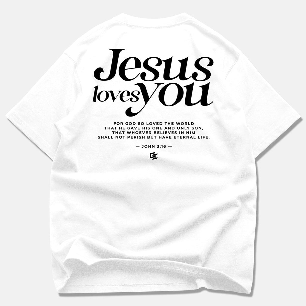 Epiphany 'Jesus Loves You' Staple T - Shirt - God Inspires