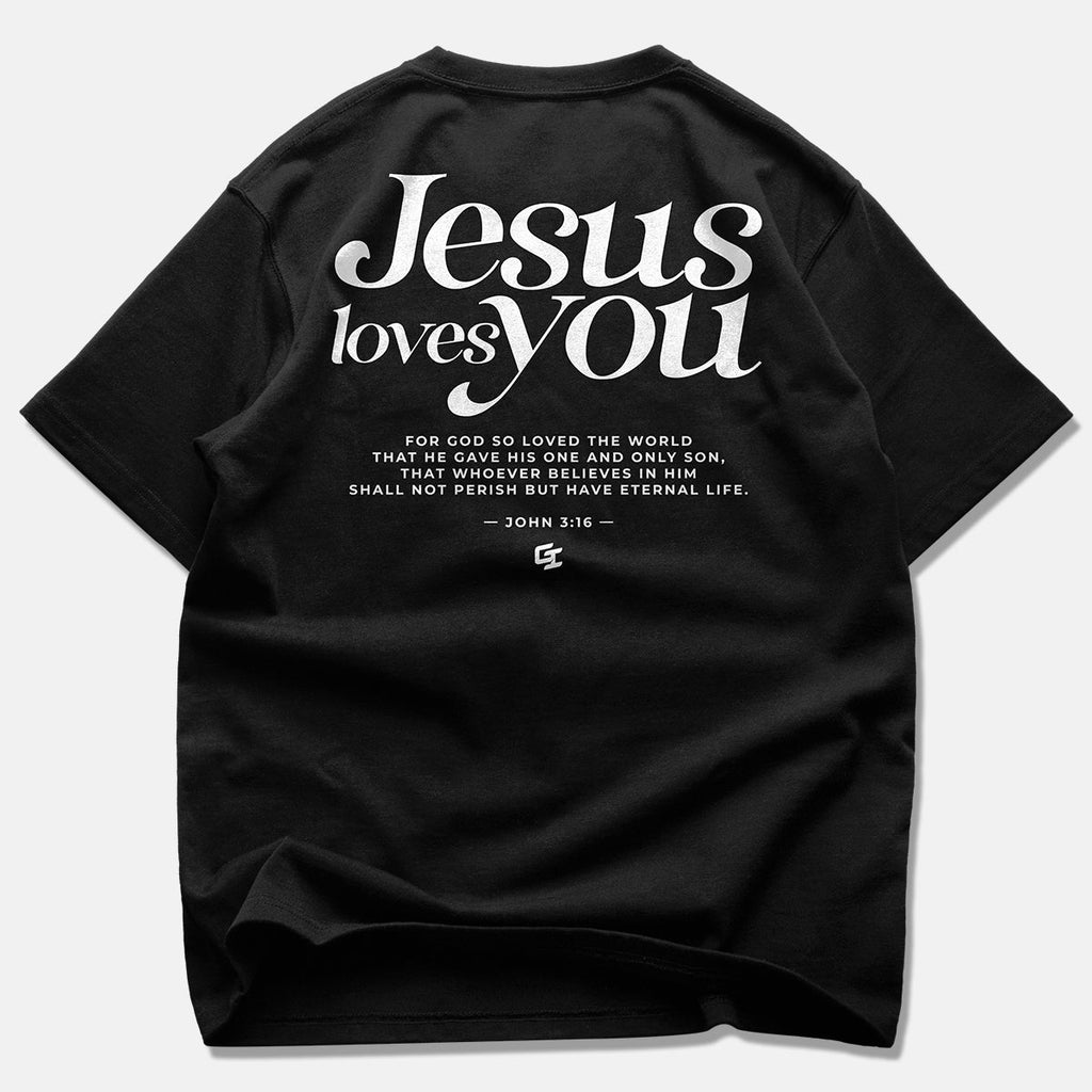 Epiphany 'Jesus Loves You' Staple T - Shirt - God Inspires