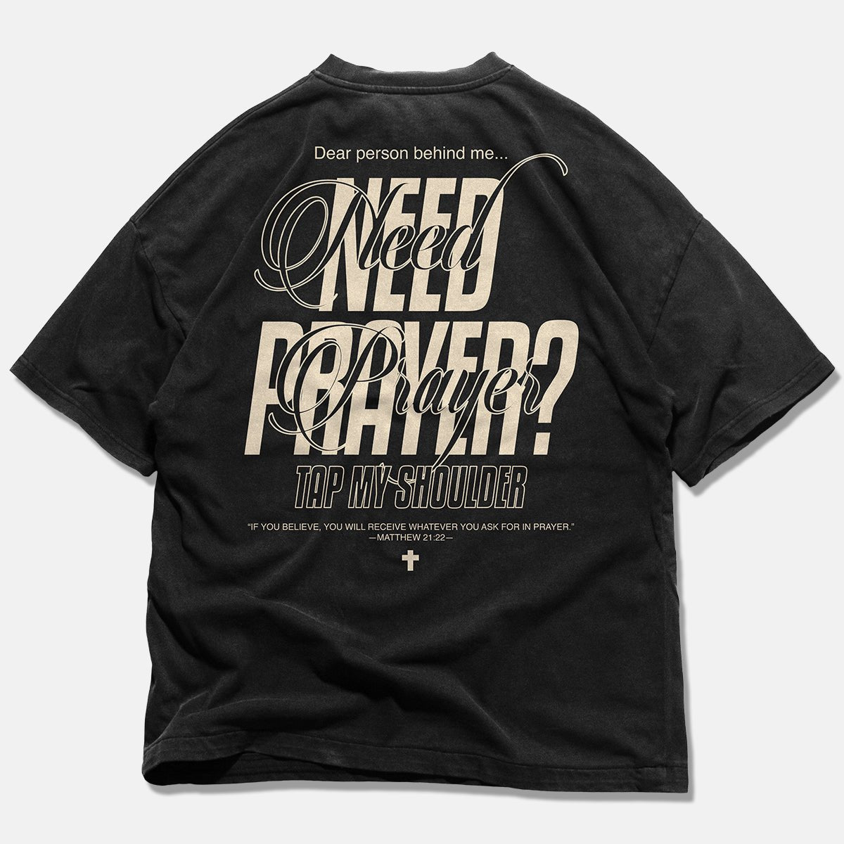 Epiphany 'Need Prayer? 2.0' Heavy Faded T - Shirt - God Inspires