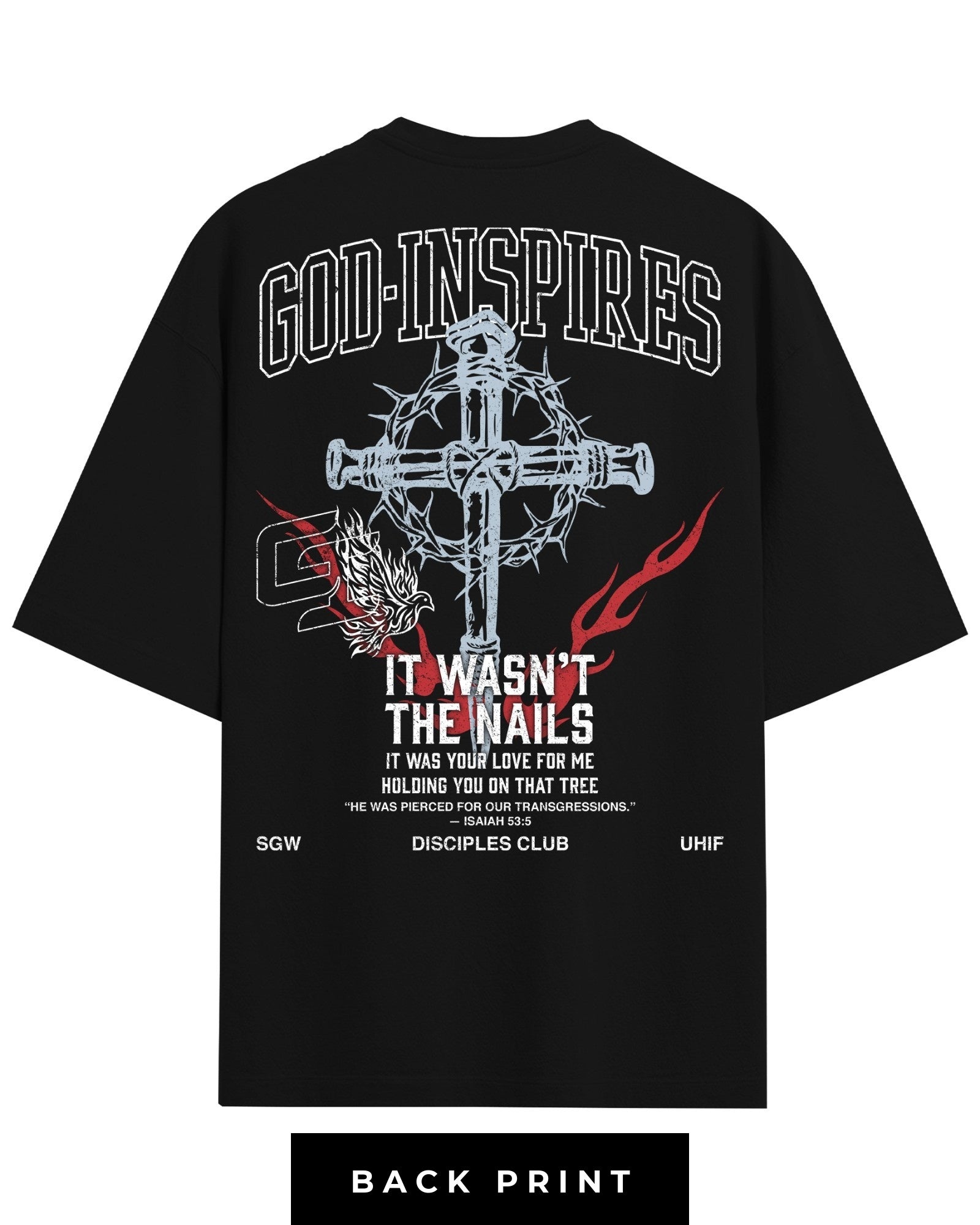 'Nails' T-Shirt - God Inspires
