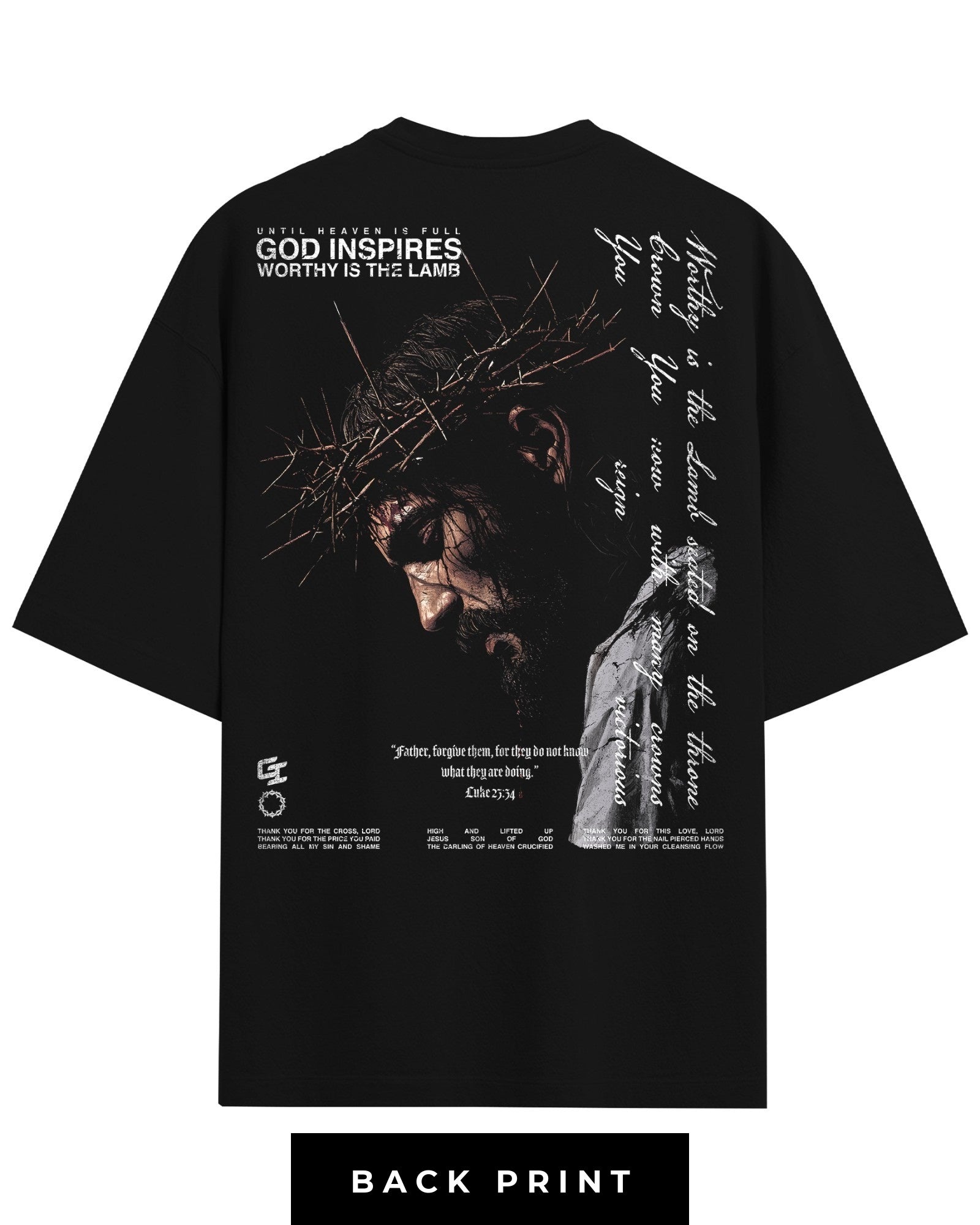 'Worthy Is The Lamb' T-Shirt - God Inspires