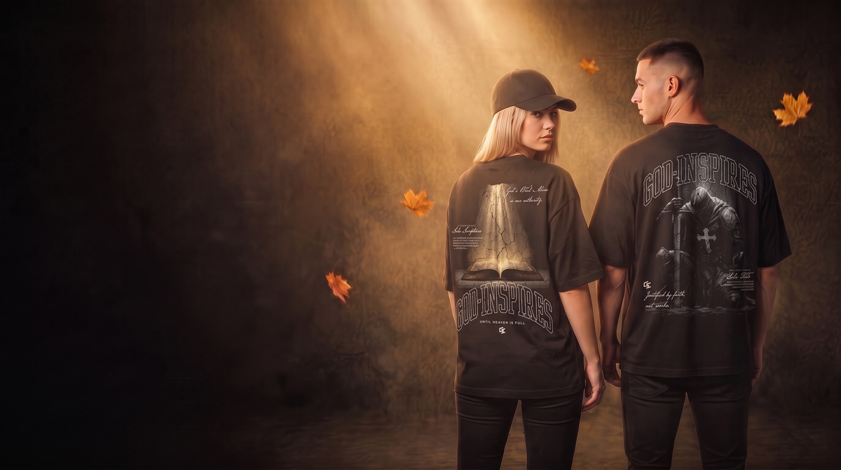 Sola Fide and Sola Scriptura tees from The Five Solas