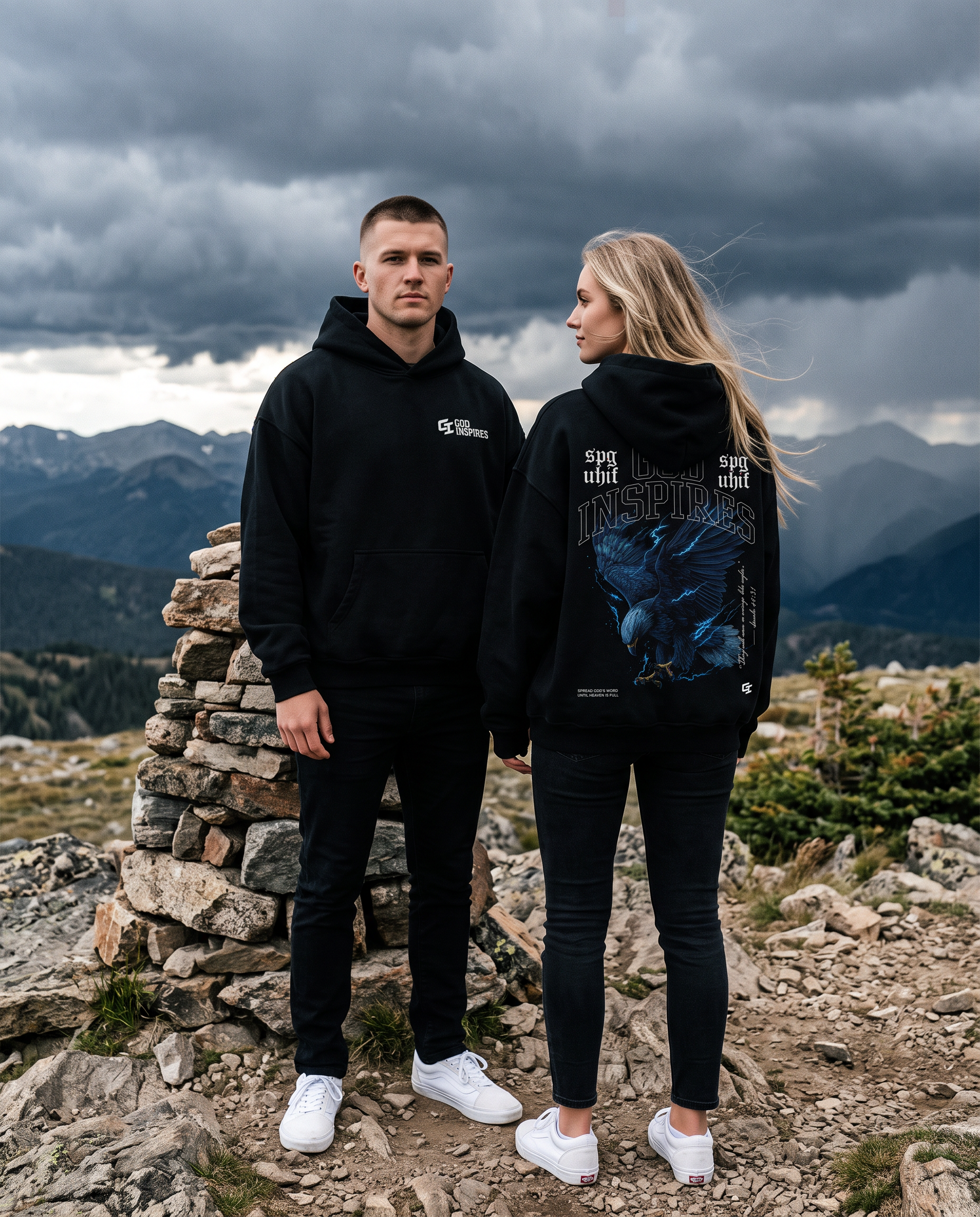 'Eagle' Oversized Hoodie