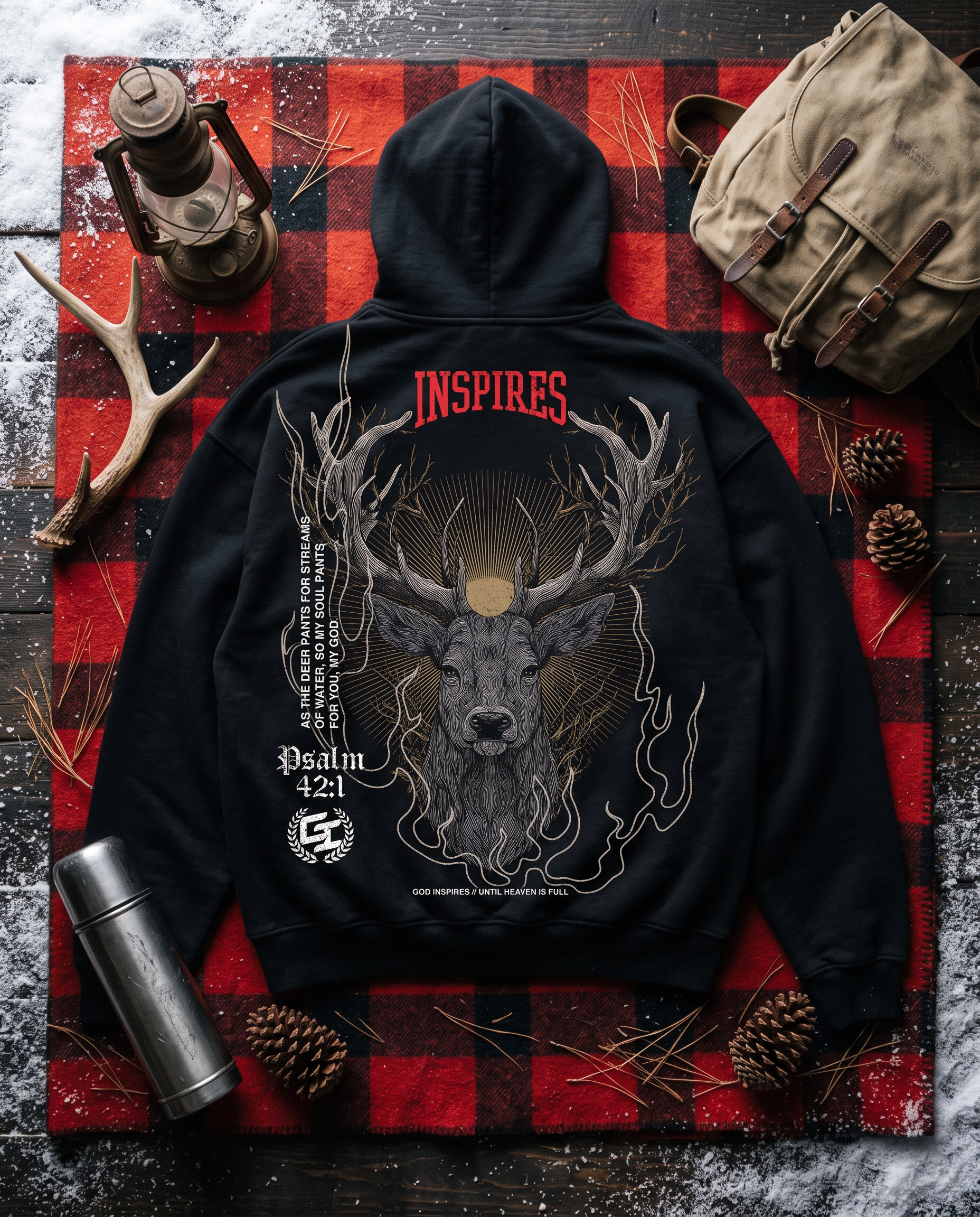 'Deer' Oversized Hoodie