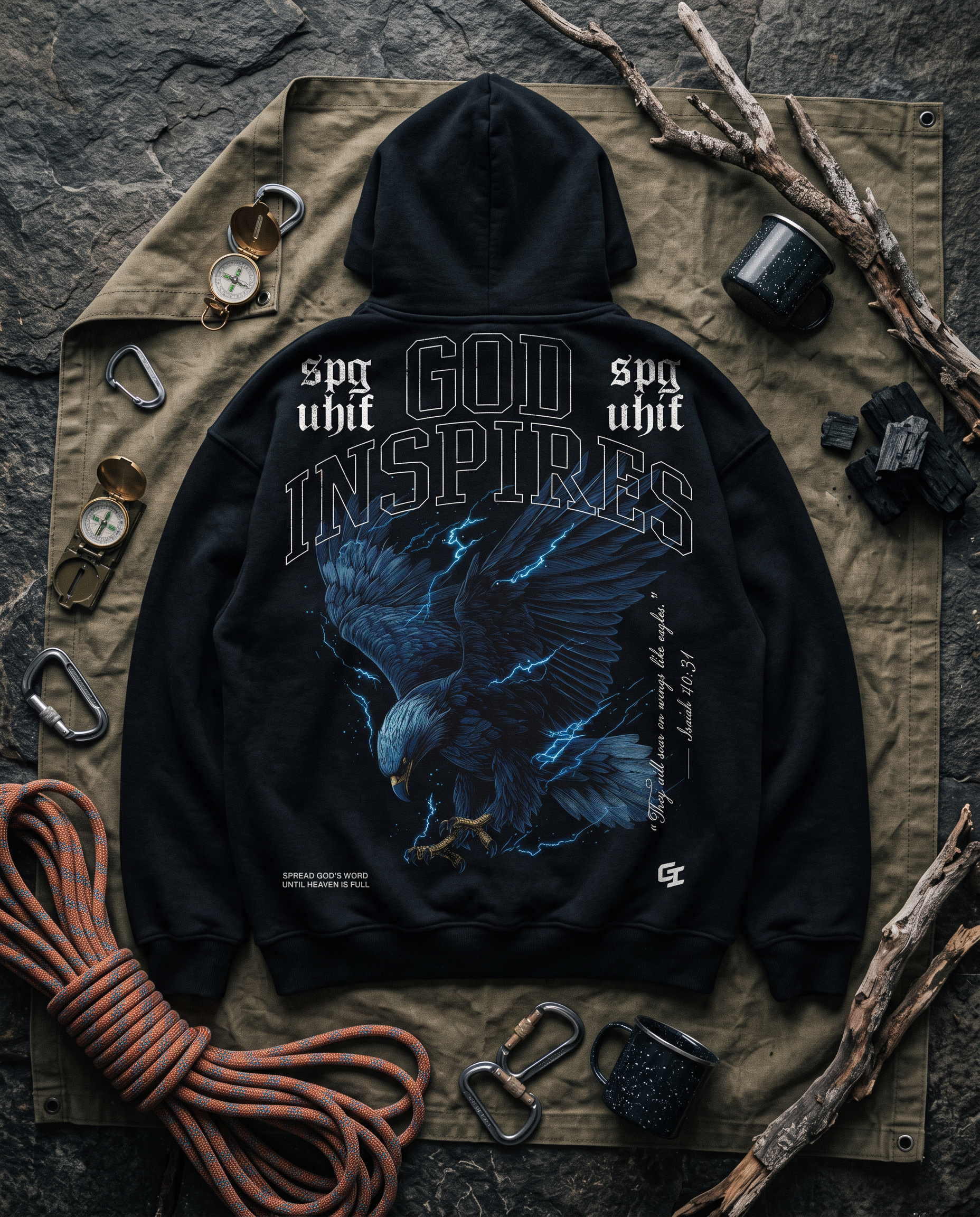 'Eagle' Oversized Hoodie