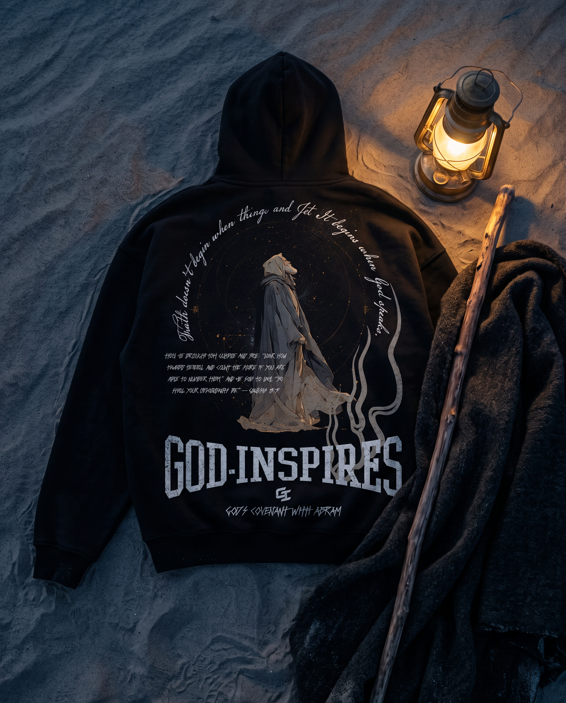 'Abraham' Oversized Hoodie