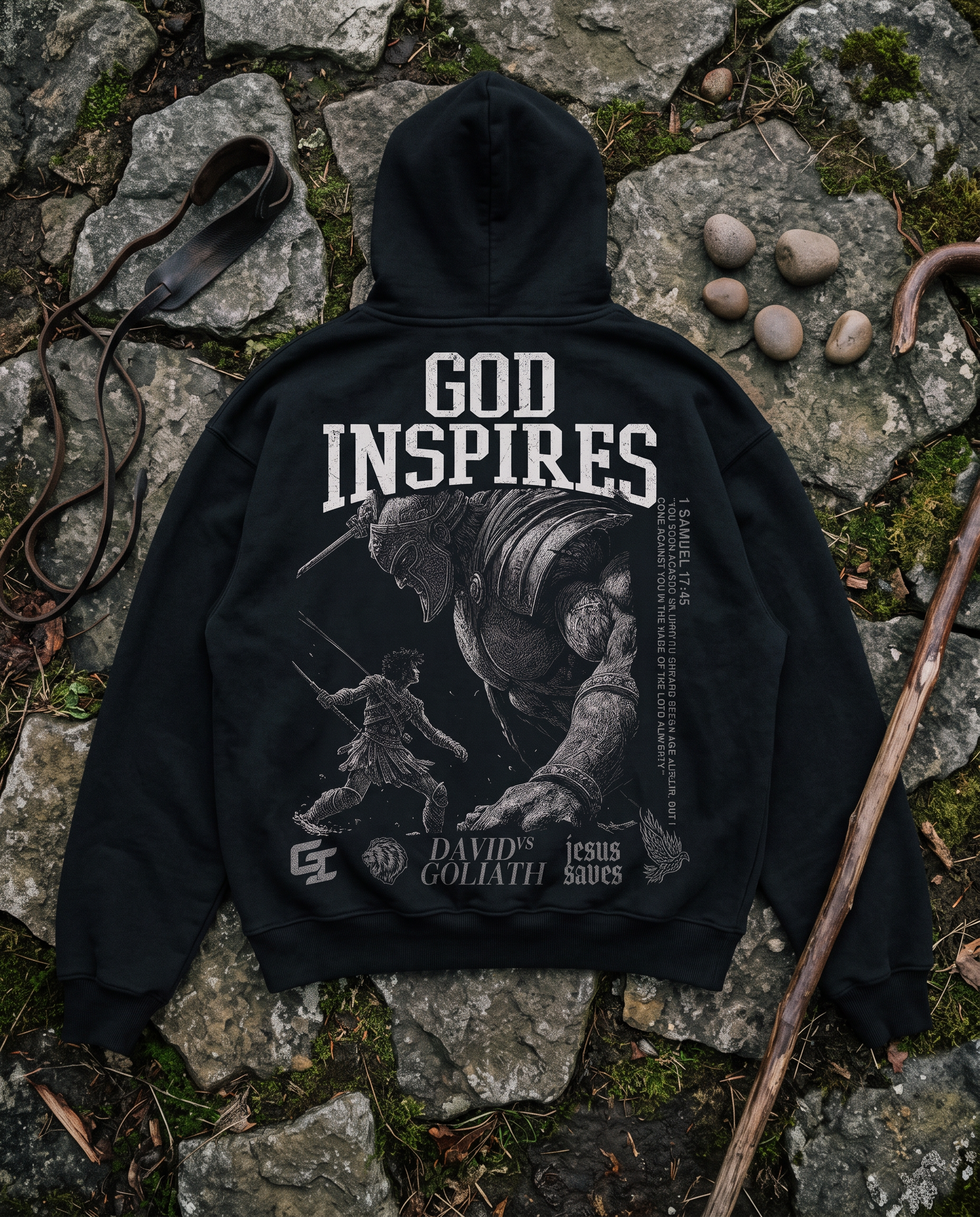 'David vs Goliath' Oversized Hoodie