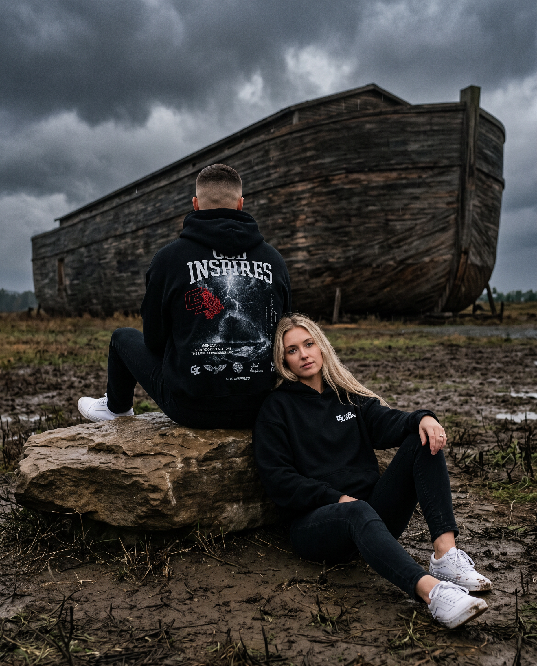 'Noah’s Ark' Oversized Hoodie