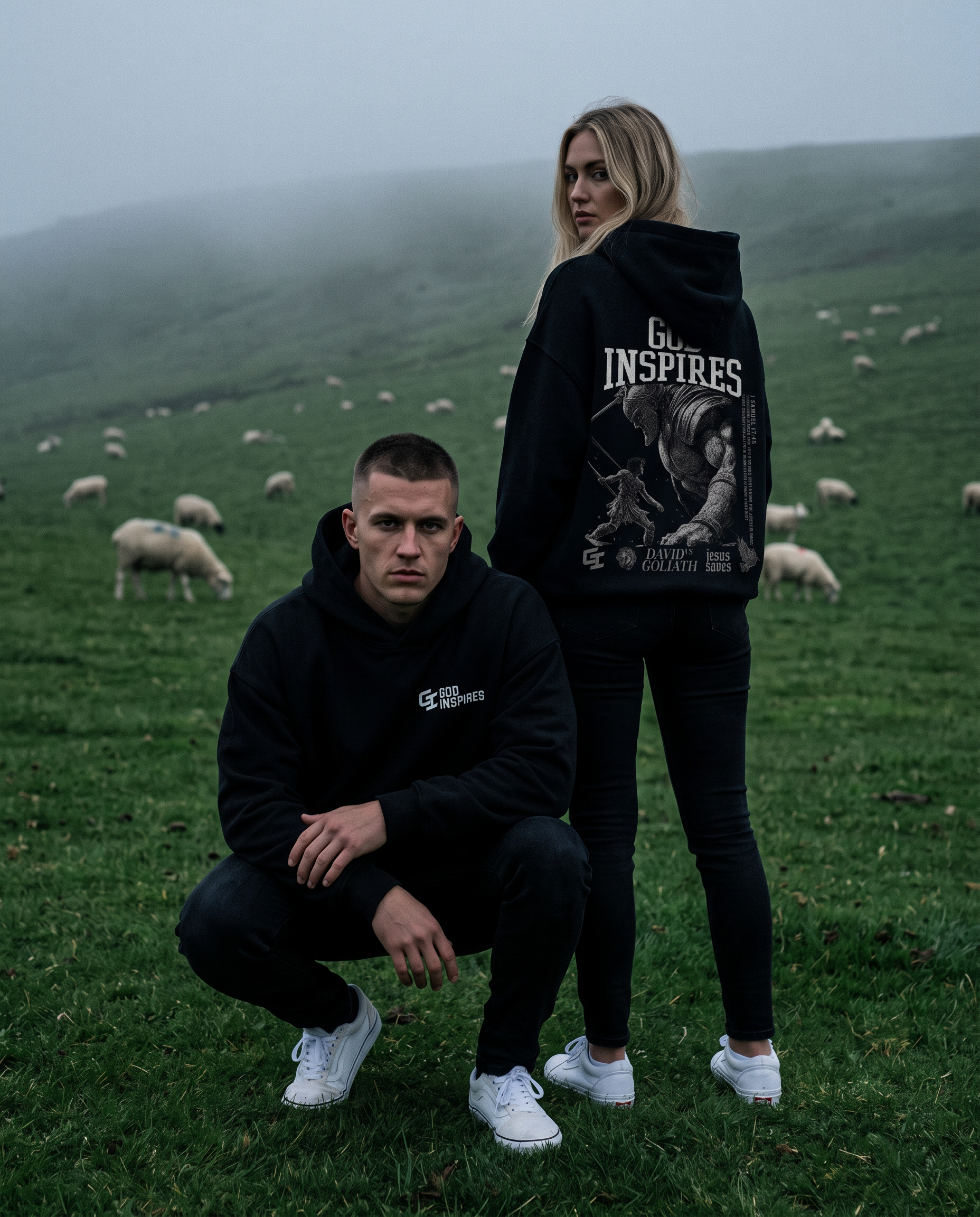 'David vs Goliath' Oversized Hoodie