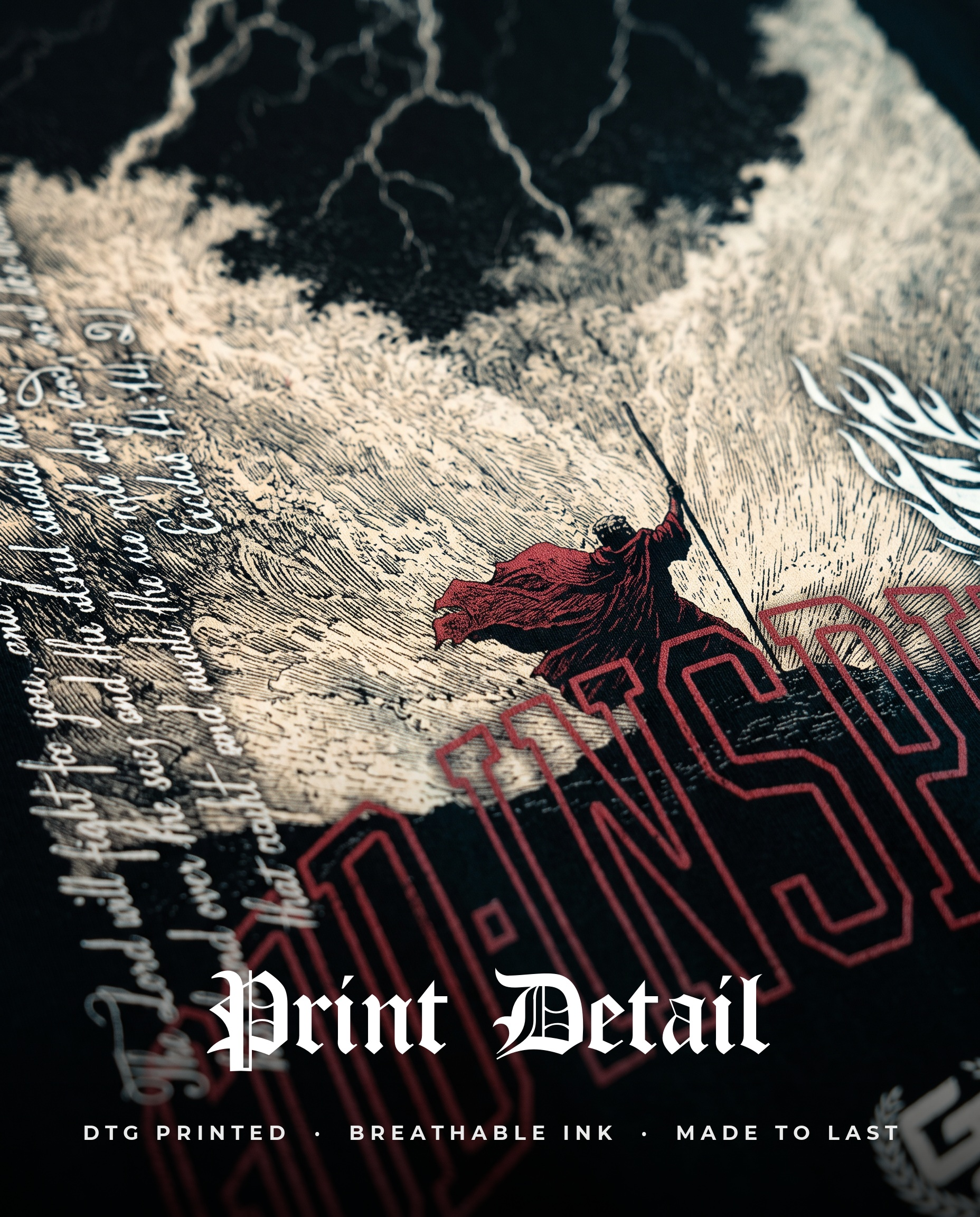 'Moses Parting the Red Sea' Oversized Hoodie