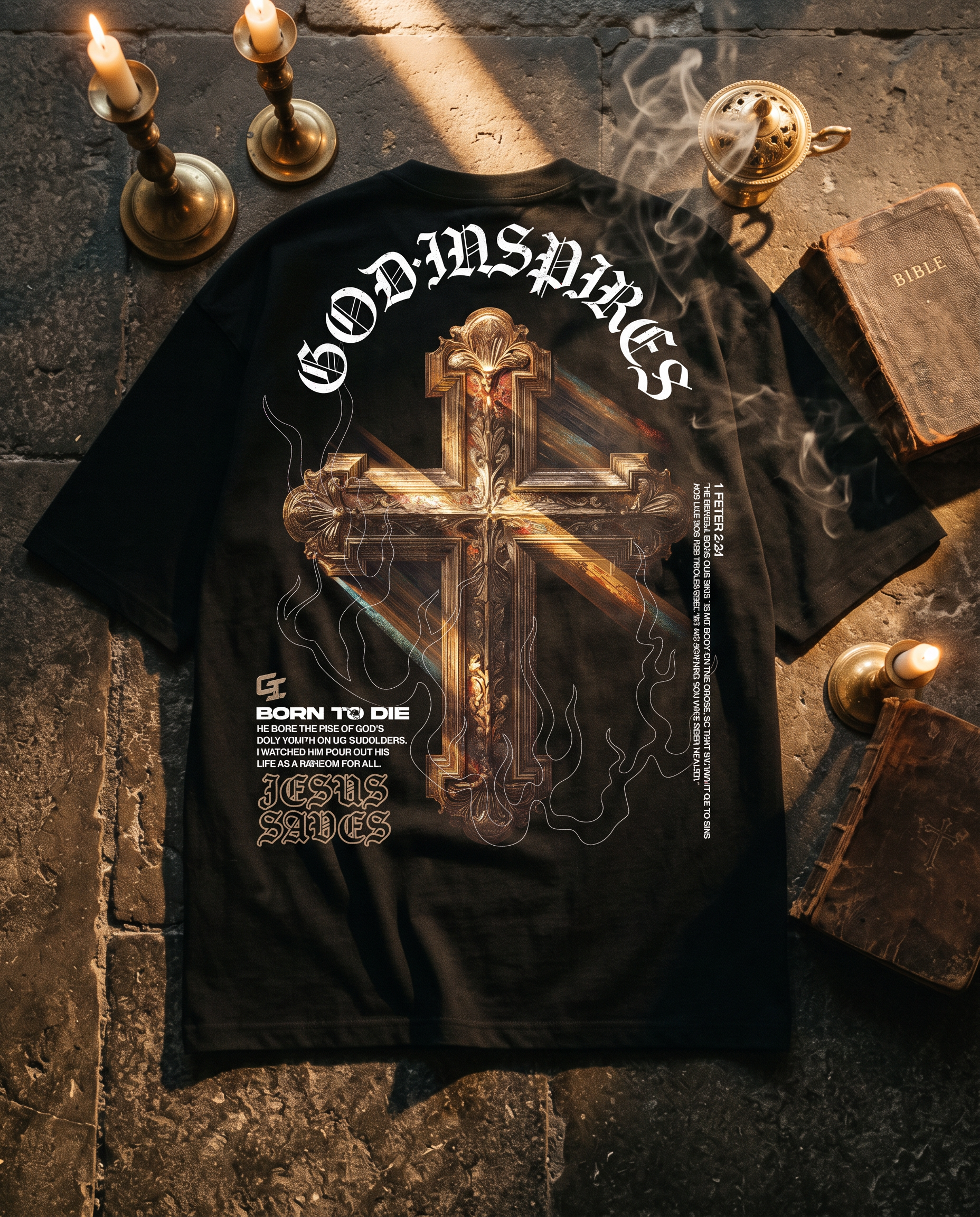 'Born to Die' T-Shirt - God Inspires