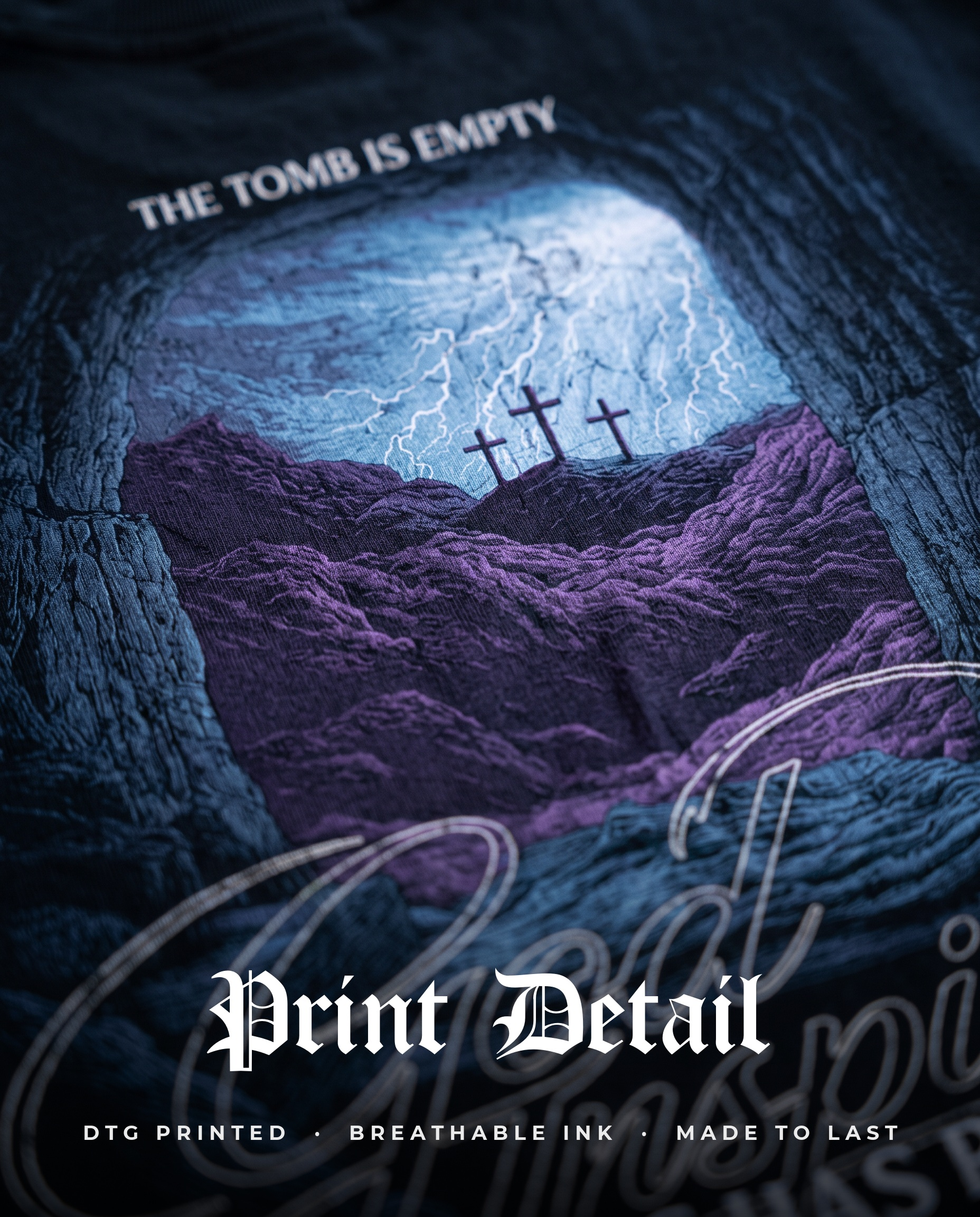 'The Empty Tomb' Oversized Hoodie