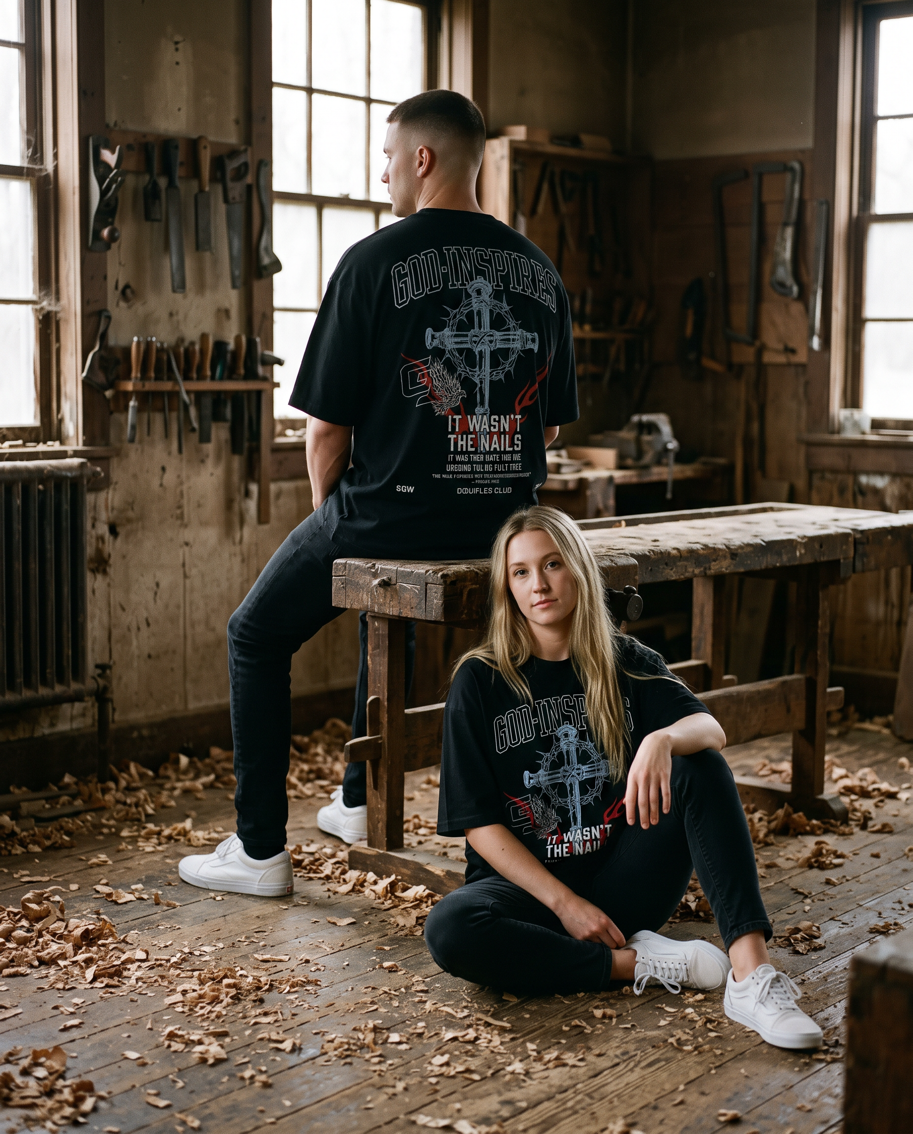 'Nails' T-Shirt - God Inspires