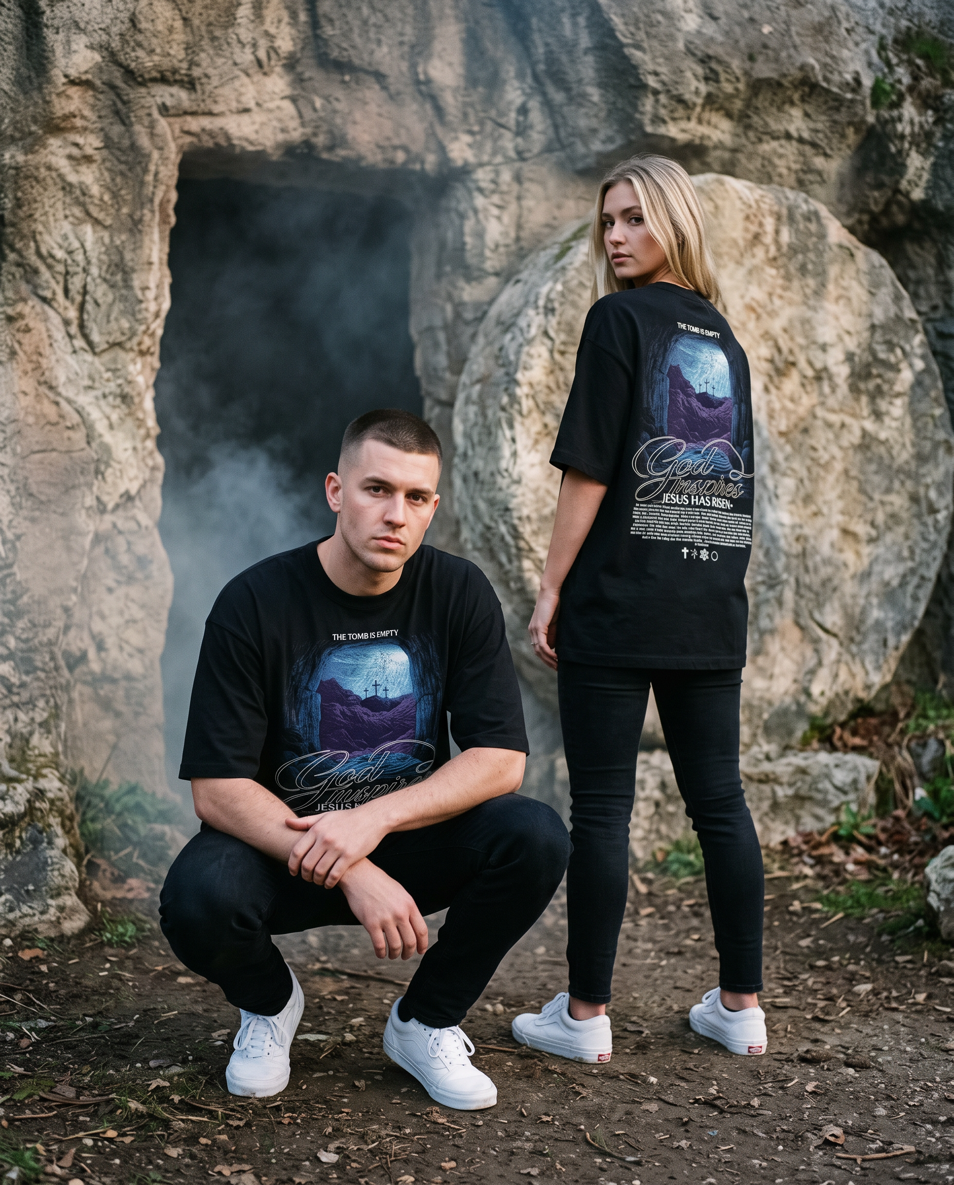 'The Empty Tomb' T-Shirt - God Inspires