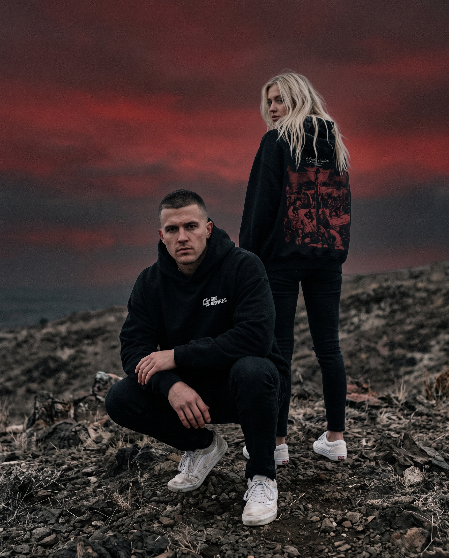 'It Is Finished' Oversized Hoodie