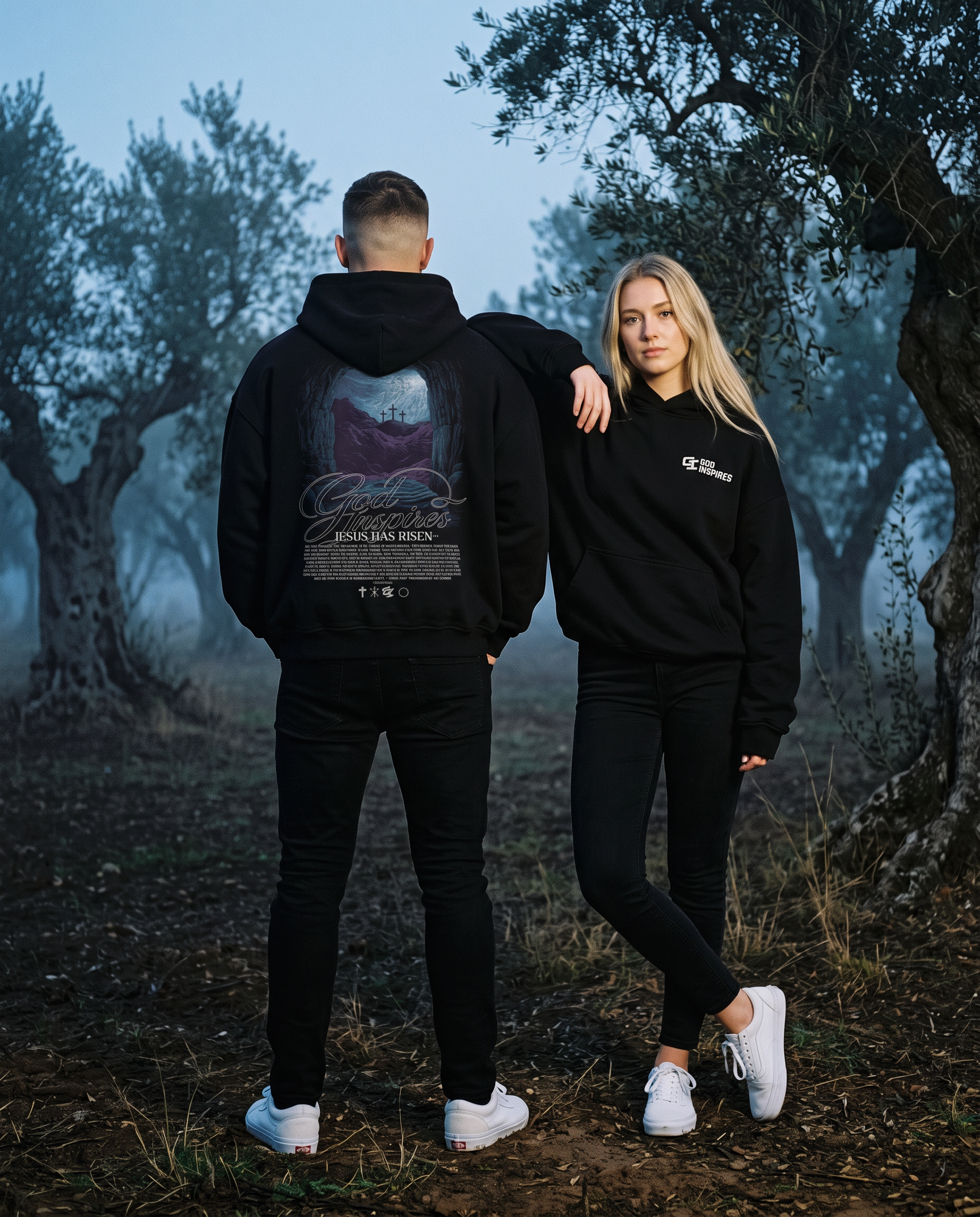 'The Empty Tomb' Oversized Hoodie