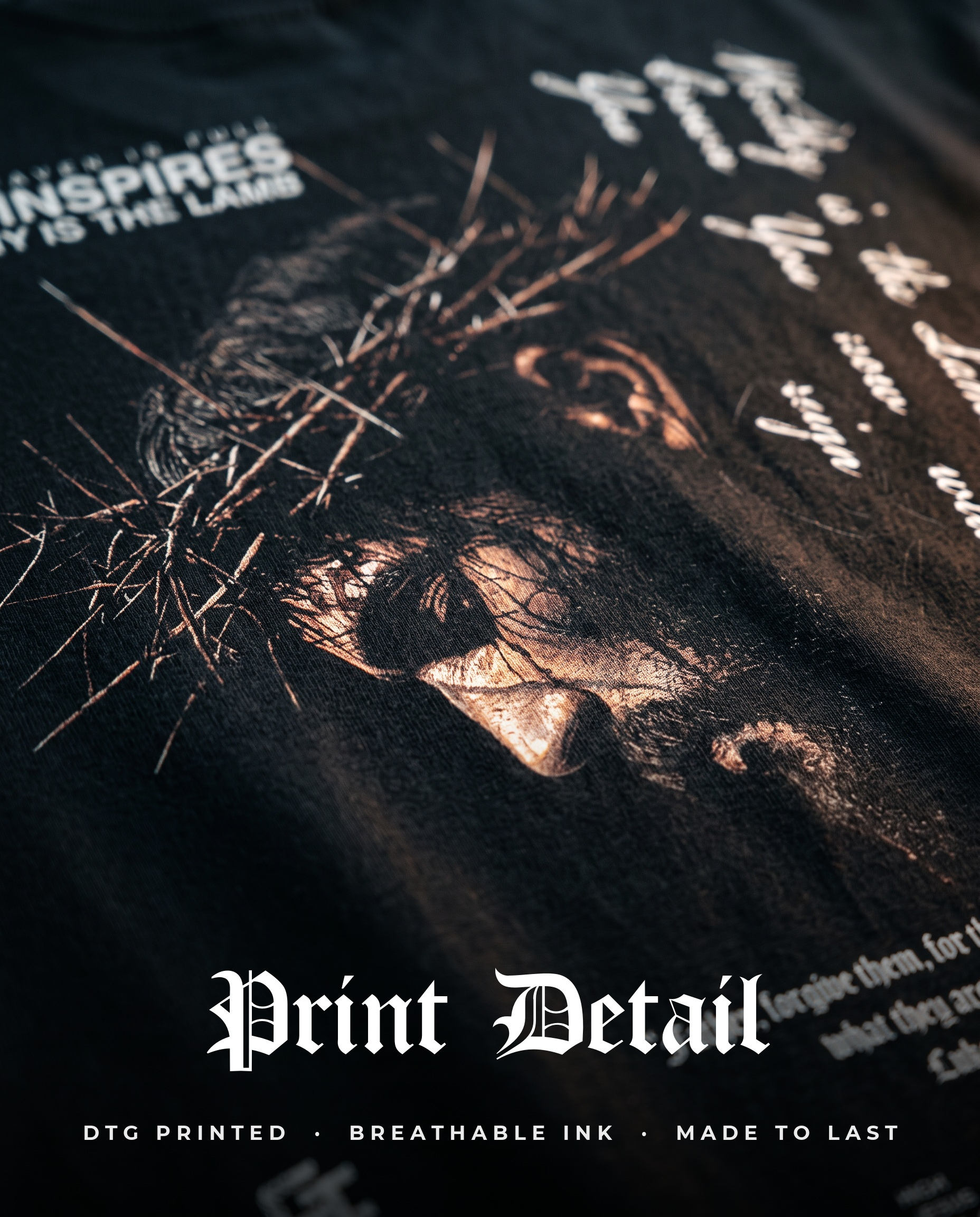 'Worthy Is The Lamb' Oversized Hoodie