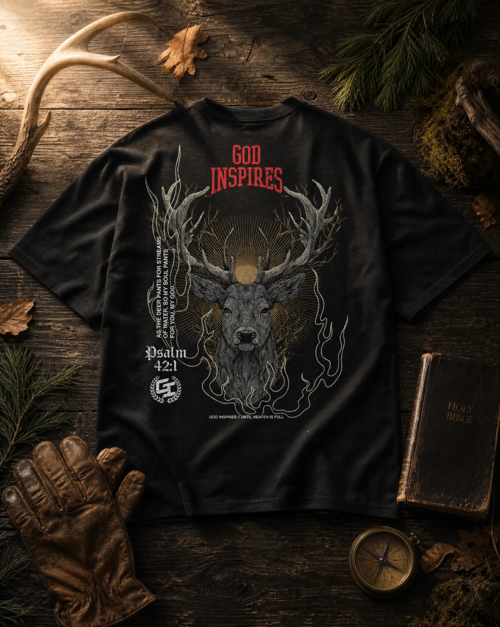 'Deer' T-Shirt - God Inspires