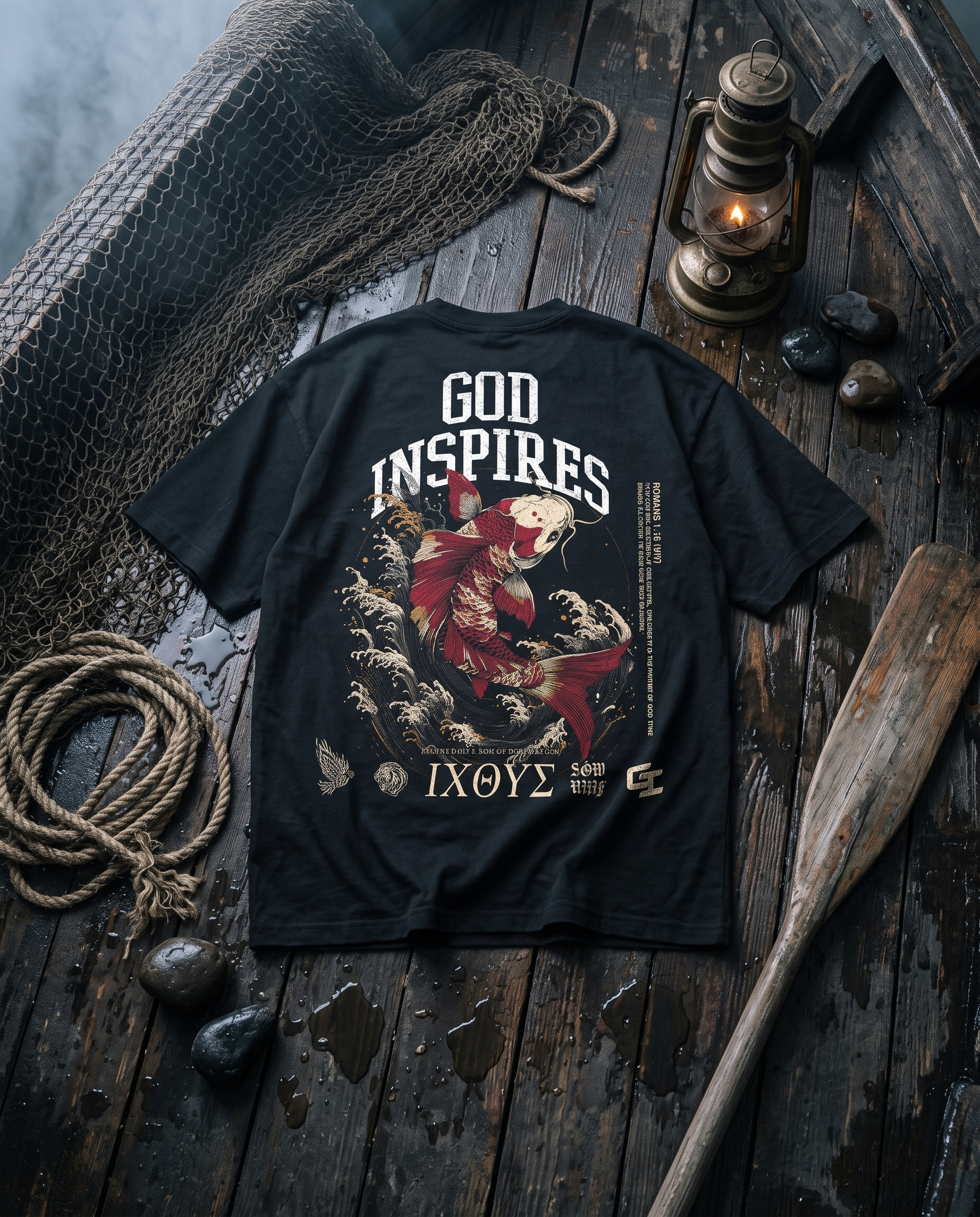 'Fish' T-Shirt - God Inspires