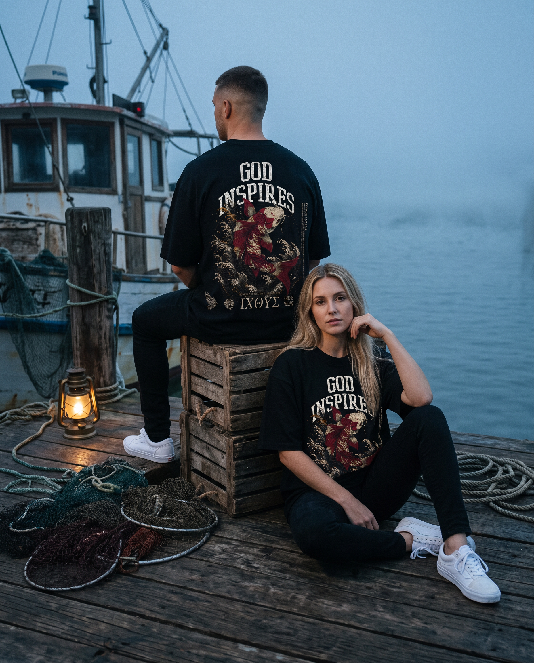 'Fish' T-Shirt - God Inspires